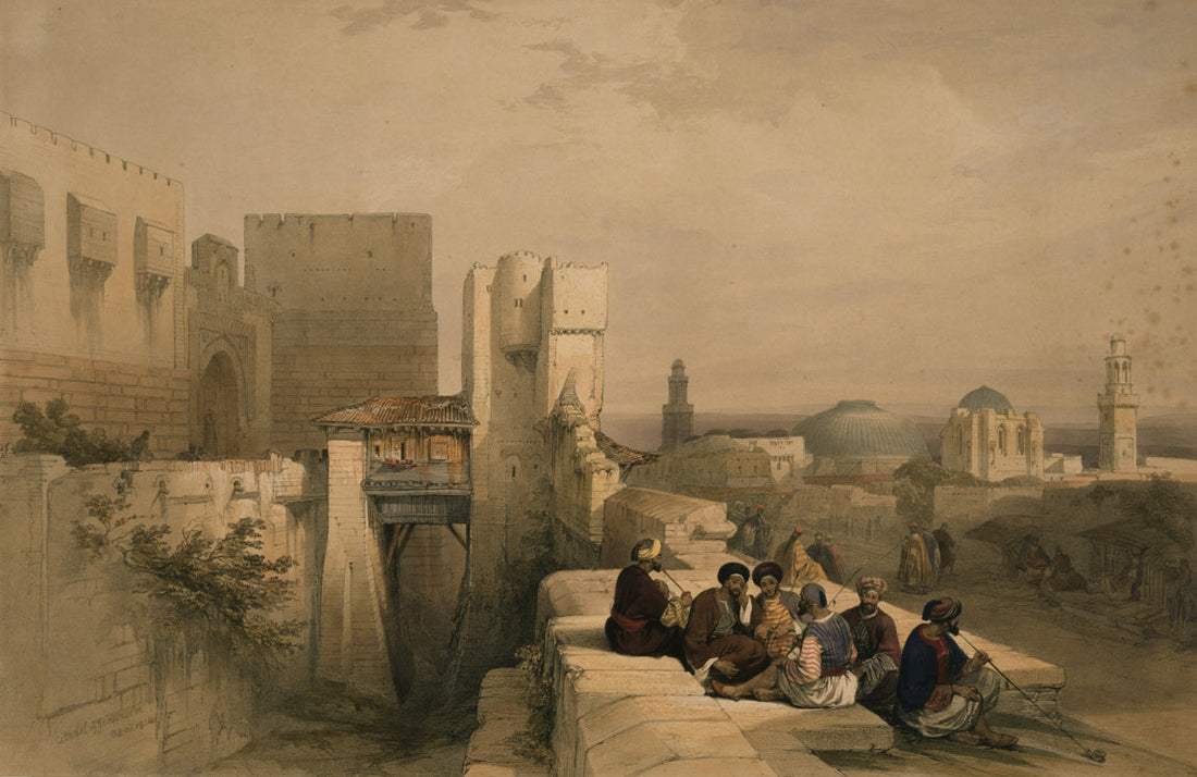Chibouk Pipe Smoking in the Ottoman Empire