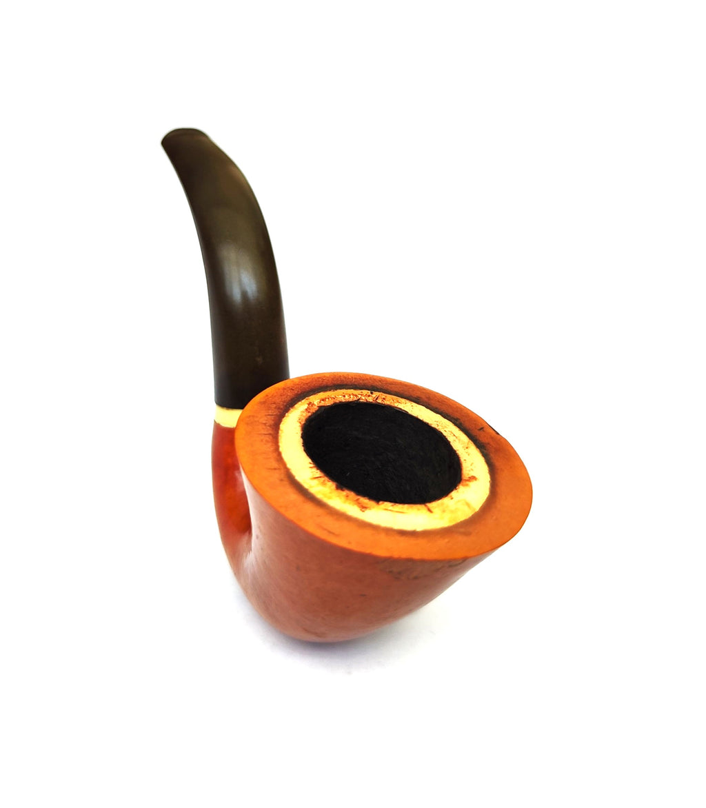 Rare Gourd Calabash Estate Pipe – Meerschaum Bowl – Sherlock Holmes Style