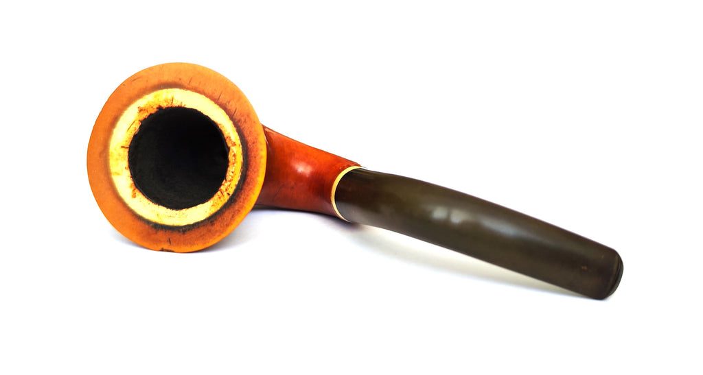 Rare Gourd Calabash Estate Pipe – Meerschaum Bowl – Sherlock Holmes Style