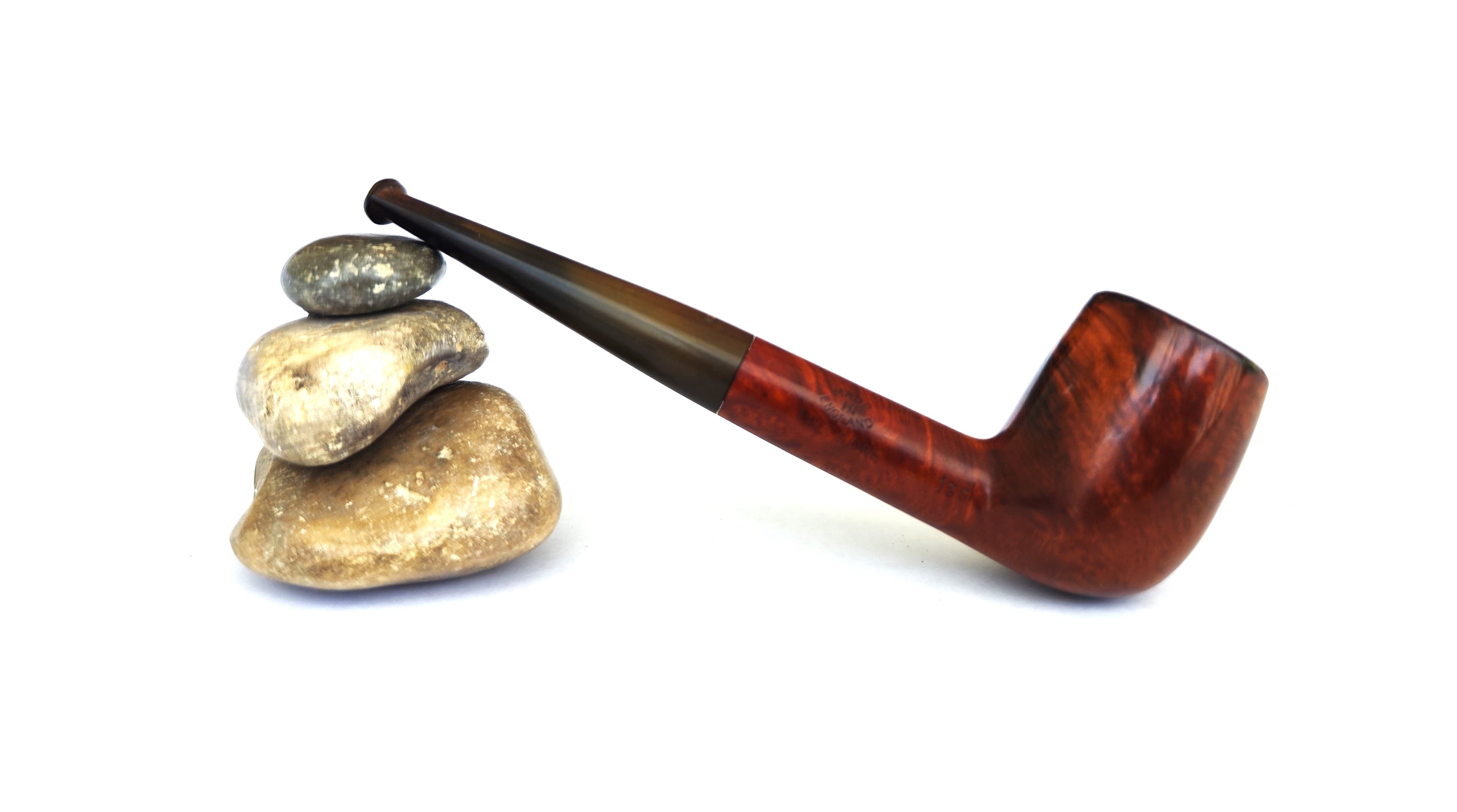 Early Vintage "Extra" (By Comoy's) Twin Bore (136) – Classic Billiard Estate Pipe