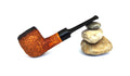 Jambo Genuine African Block Meerschaum - Rustic Saddle Billiard