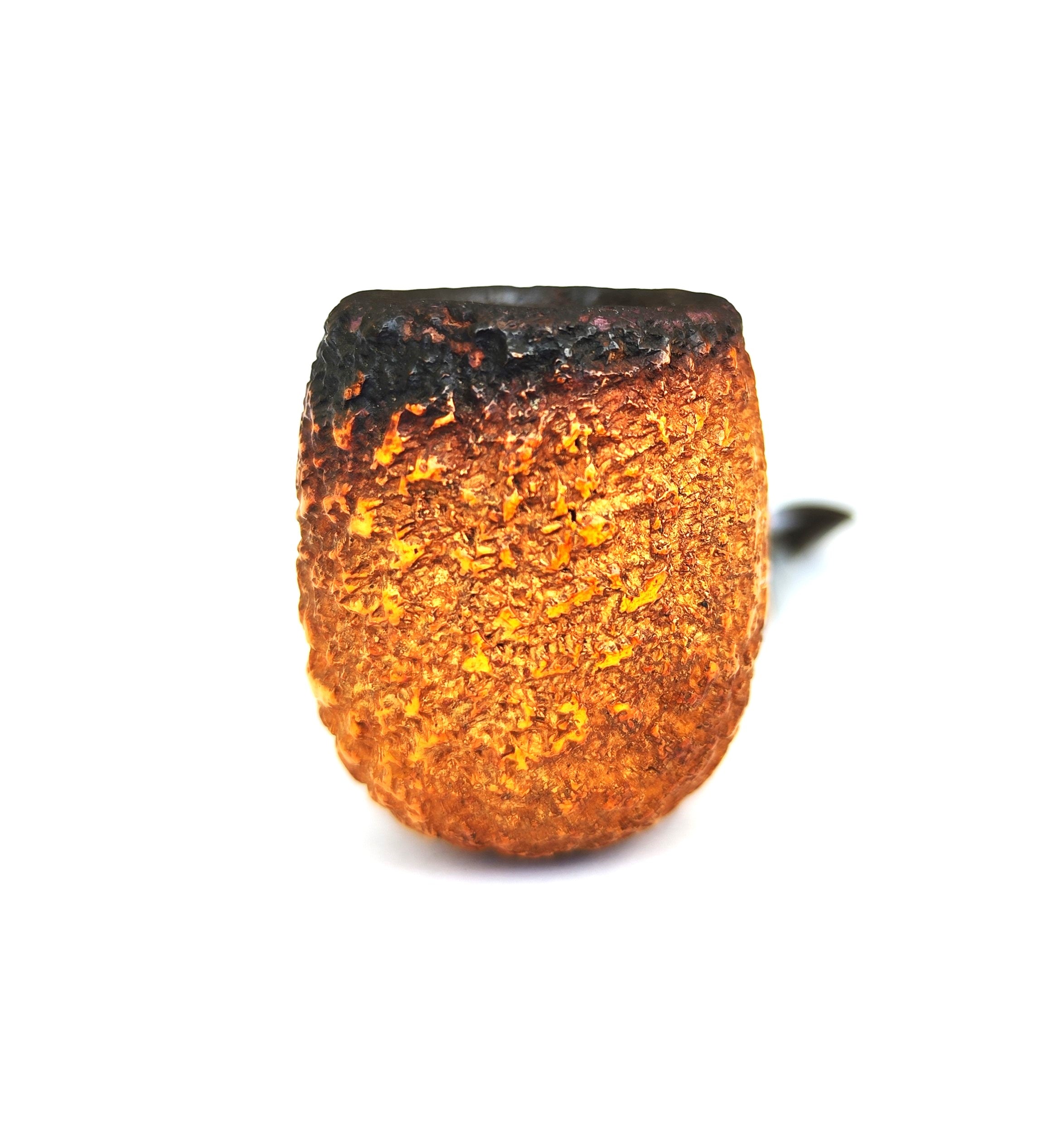 Jambo Genuine African Block Meerschaum - Rustic Saddle Billiard