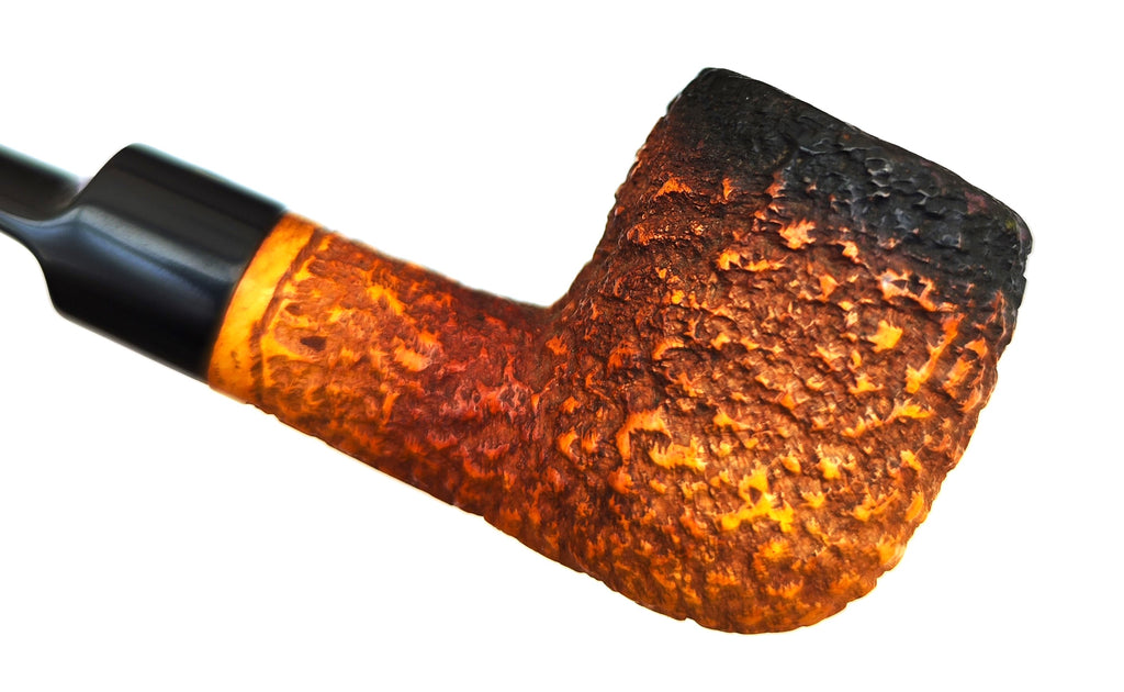 Jambo Genuine African Block Meerschaum - Rustic Saddle Billiard