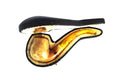 Block Meerschaum - Bent Billiard Estate Pipe With Original Case