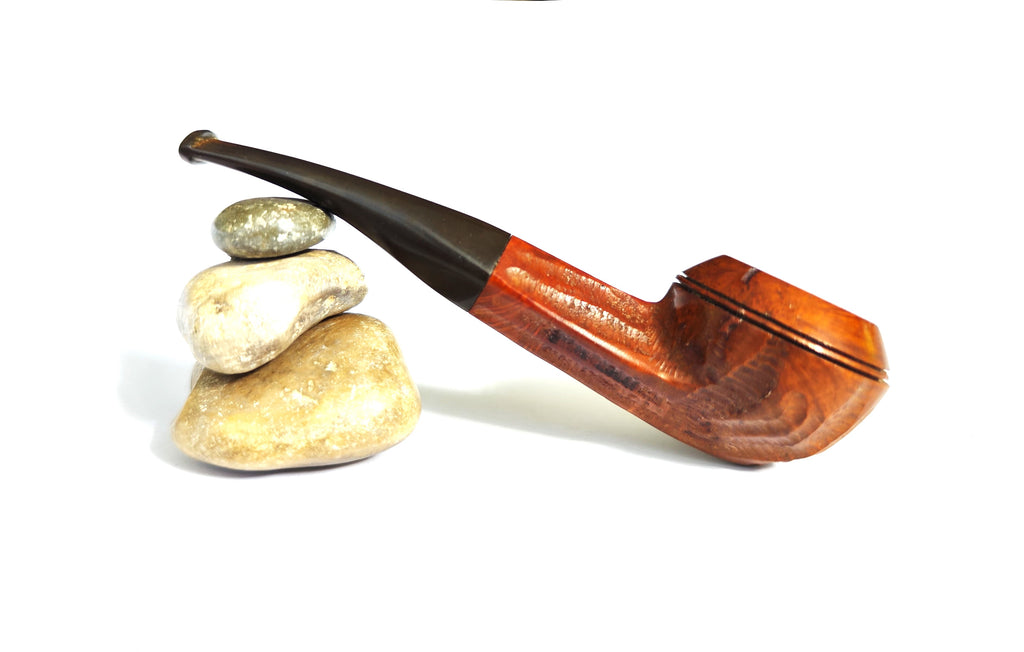 Whitehall Jumbos – Rough Rustic Bent Bulldog Estate Pipe