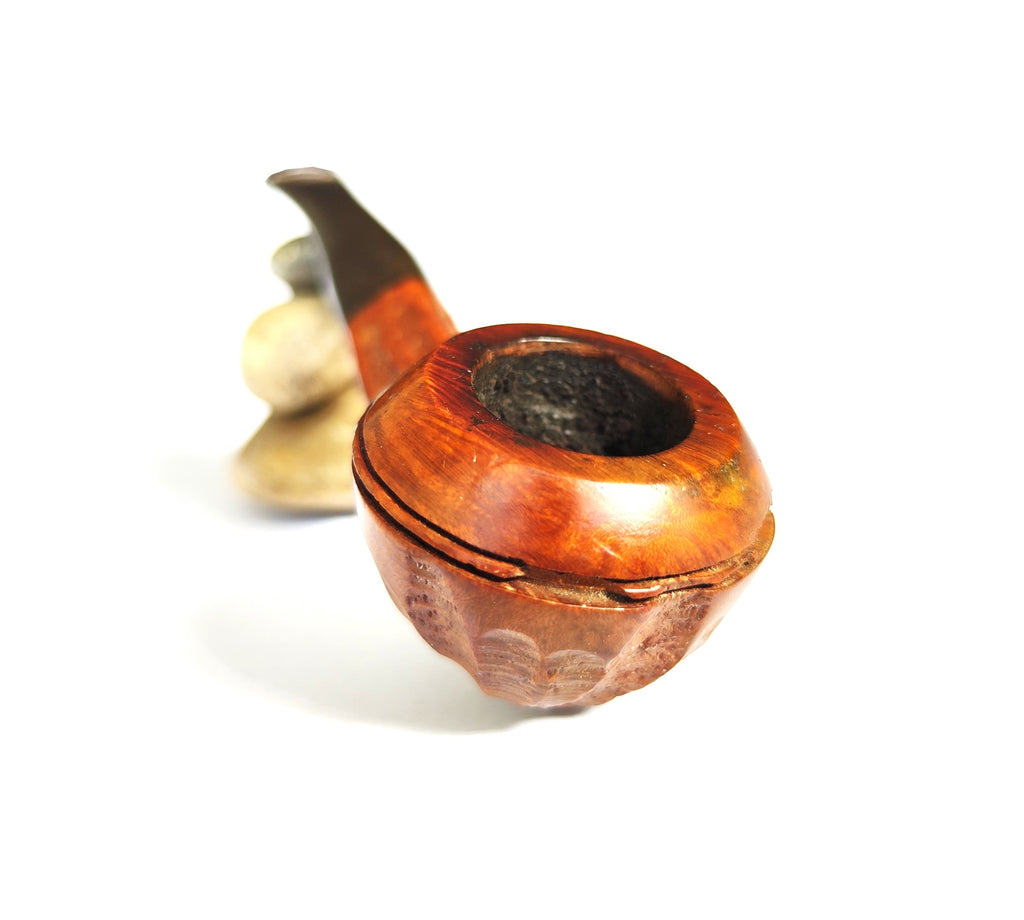 Whitehall Jumbos – Rough Rustic Bent Bulldog Estate Pipe