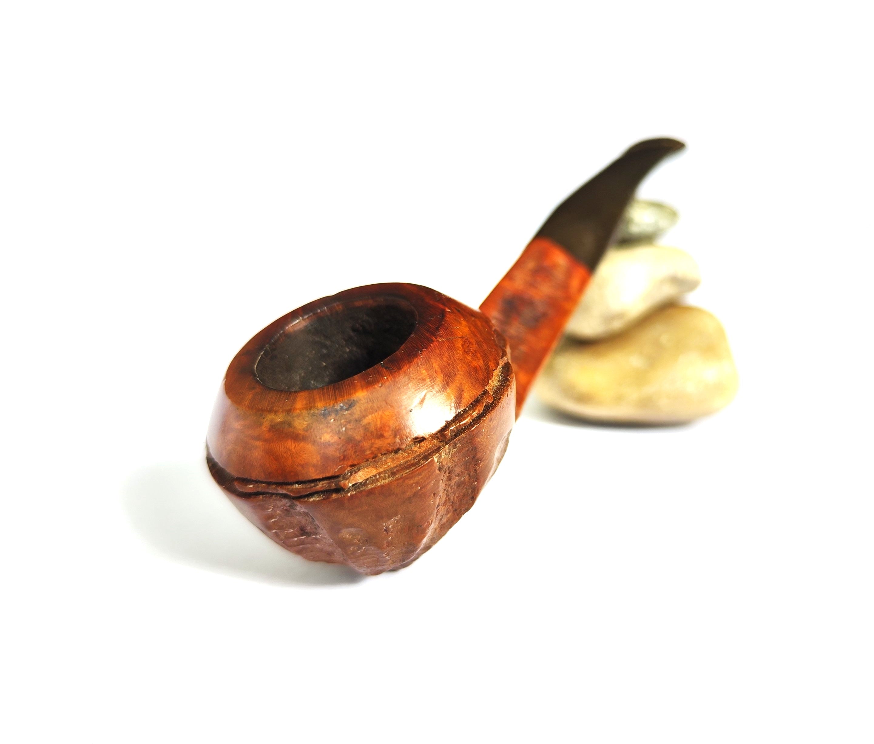 Whitehall Jumbos – Rough Rustic Bent Bulldog Estate Pipe