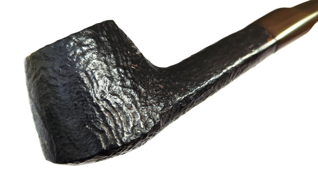 Polo Dinghy Sandblast Oval Shank Volcano Estate Pipe