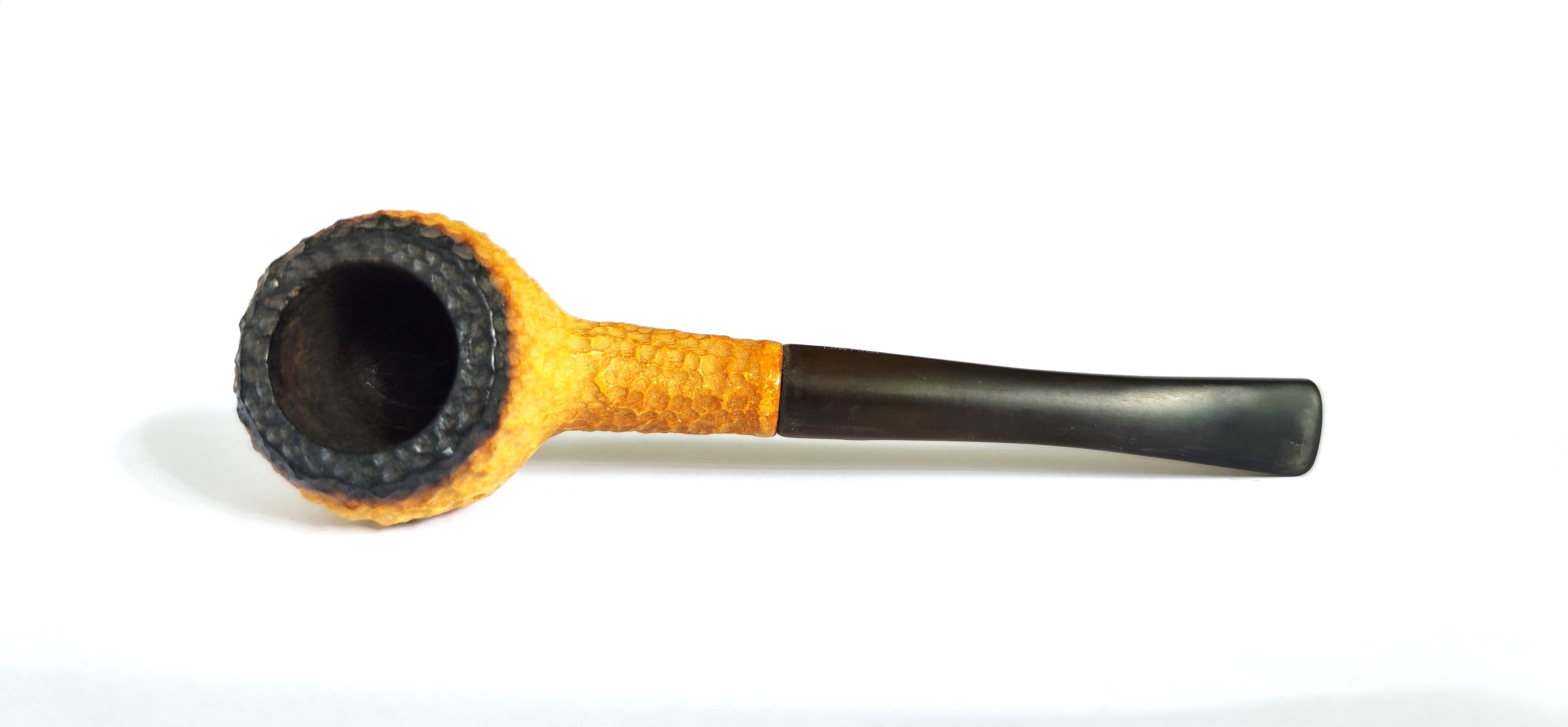 African Block Meerschaum – Rustic Prince Estate Pipe