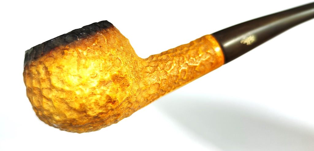 African Block Meerschaum – Rustic Prince Estate Pipe