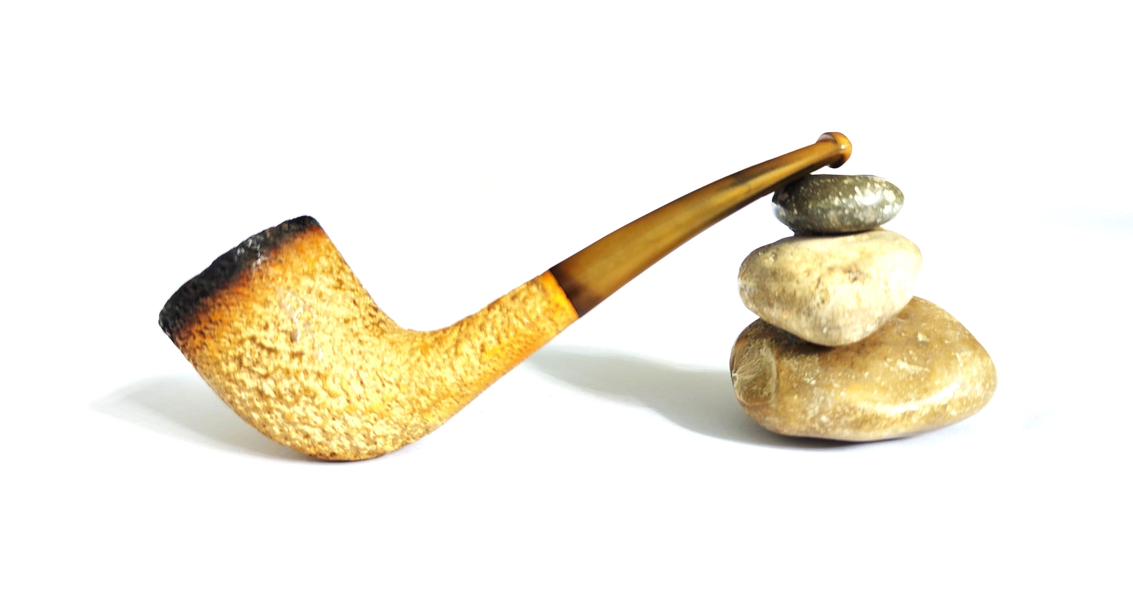 Vintage African Block Meerschaum – Rustic Zulu Estate Pipe