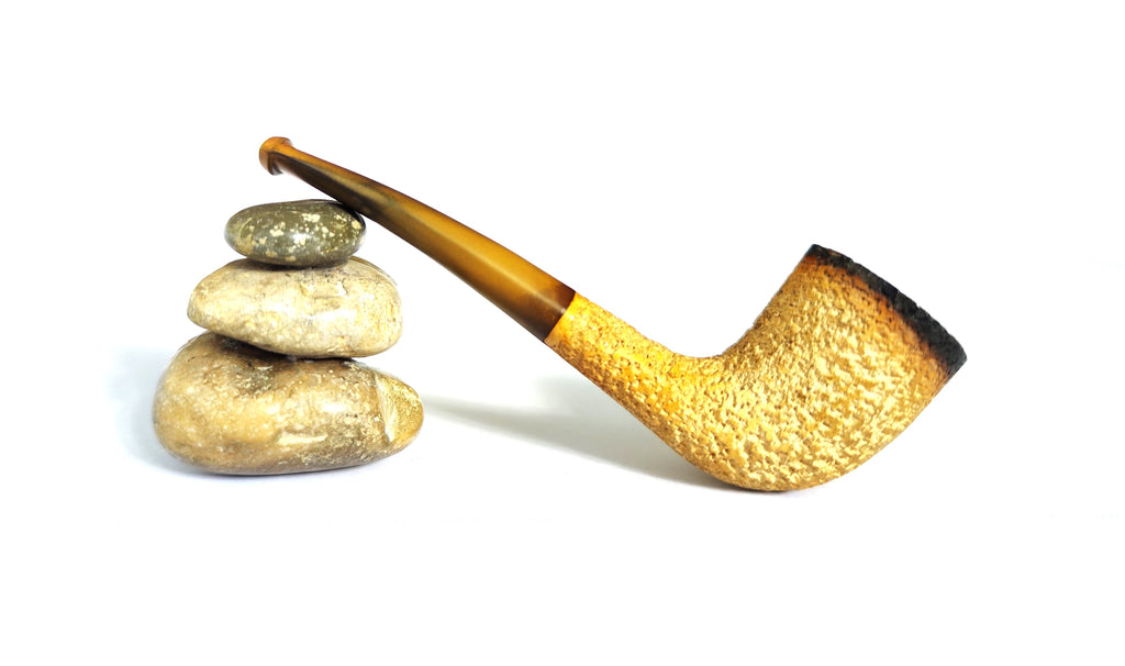 Vintage African Block Meerschaum – Rustic Zulu Estate Pipe