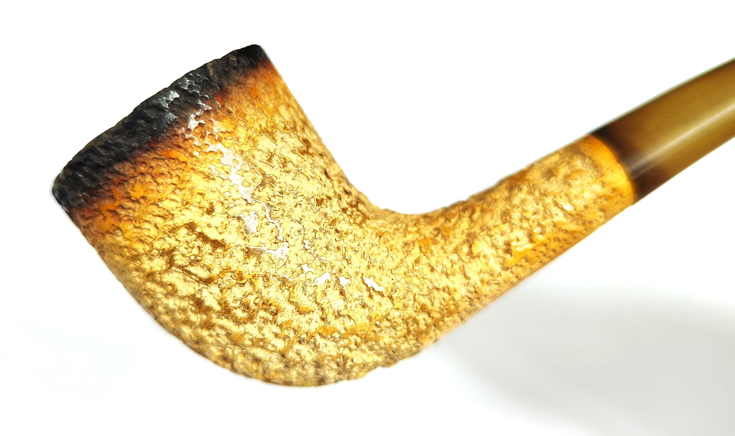 Vintage African Block Meerschaum – Rustic Zulu Estate Pipe