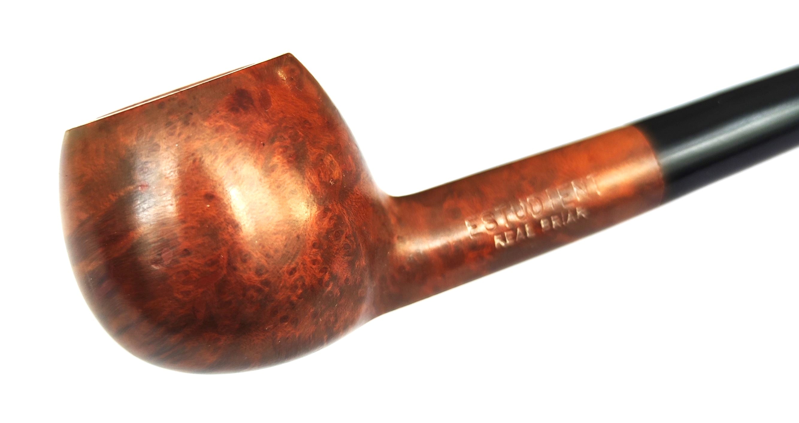 Estudient Real Briar Churchwarden Prince – New Old Stock Estate Pipe