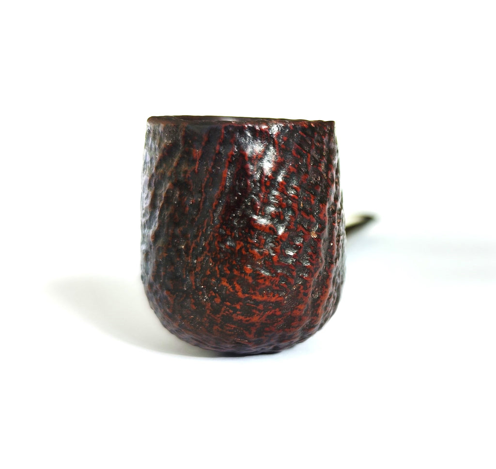 W.O. Larsen Handmade Sandblast Brandy Estate Pipe