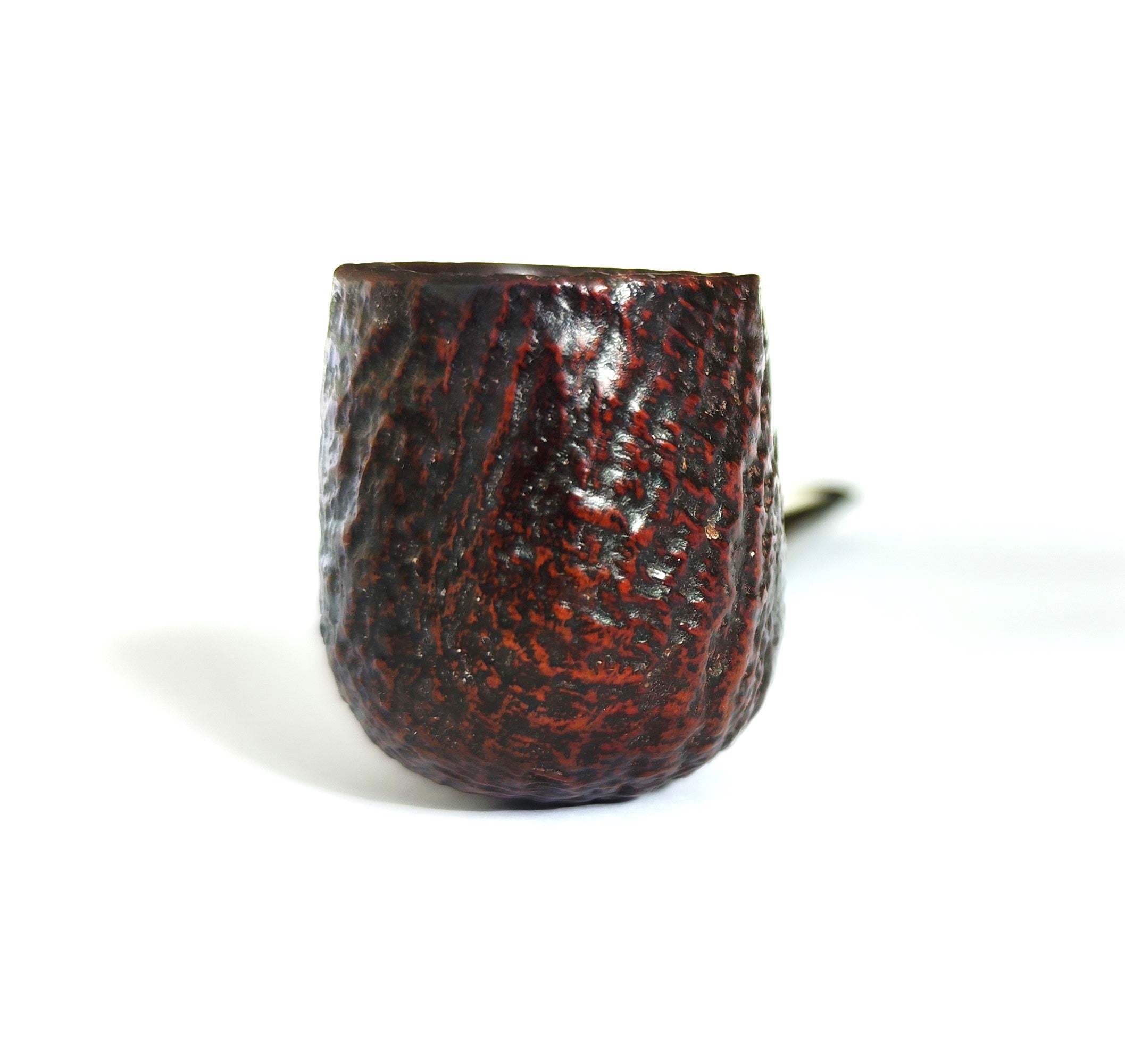 W.O. Larsen Handmade Sandblast Brandy Estate Pipe