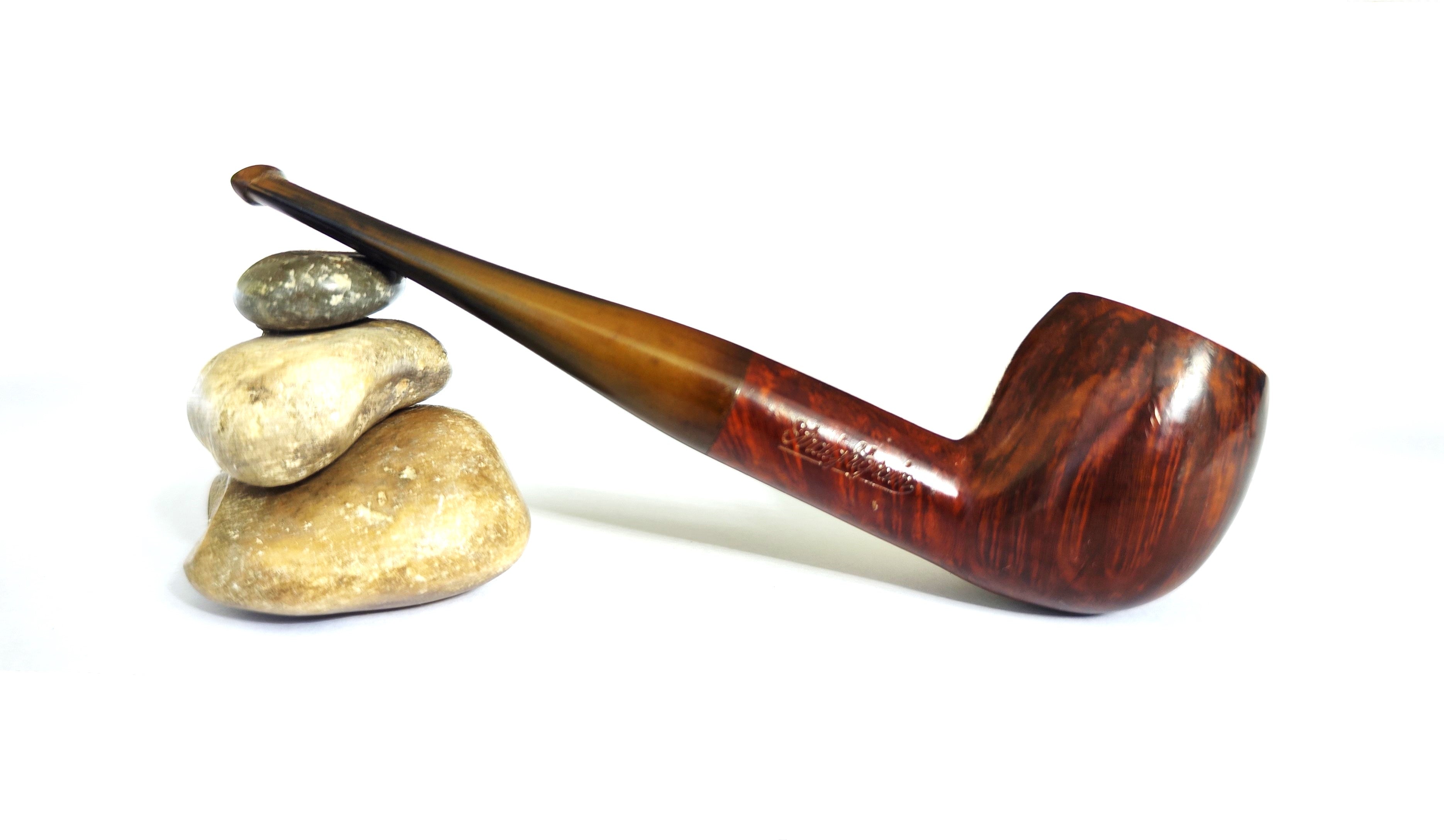 Big-Ben Supergrain: Spectacular 360° Straight Grain Apple Estate Pipe