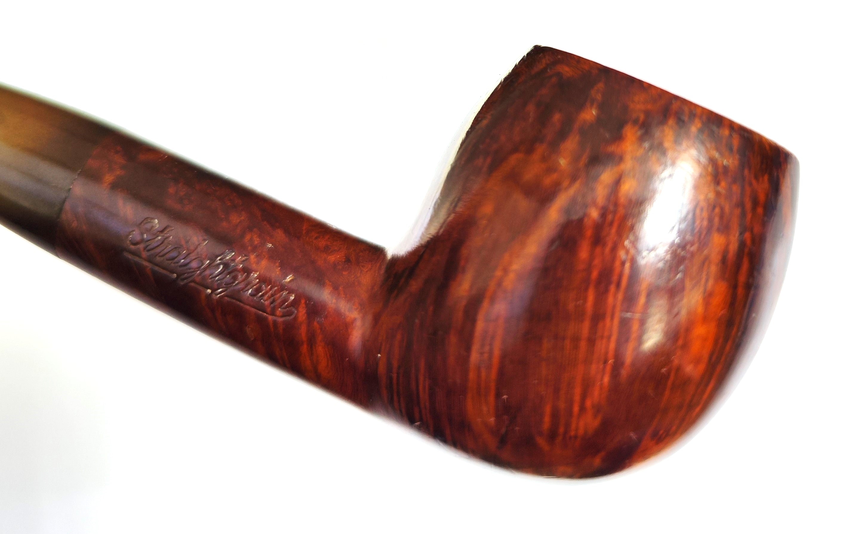 Big-Ben Supergrain: Spectacular 360° Straight Grain Apple Estate Pipe