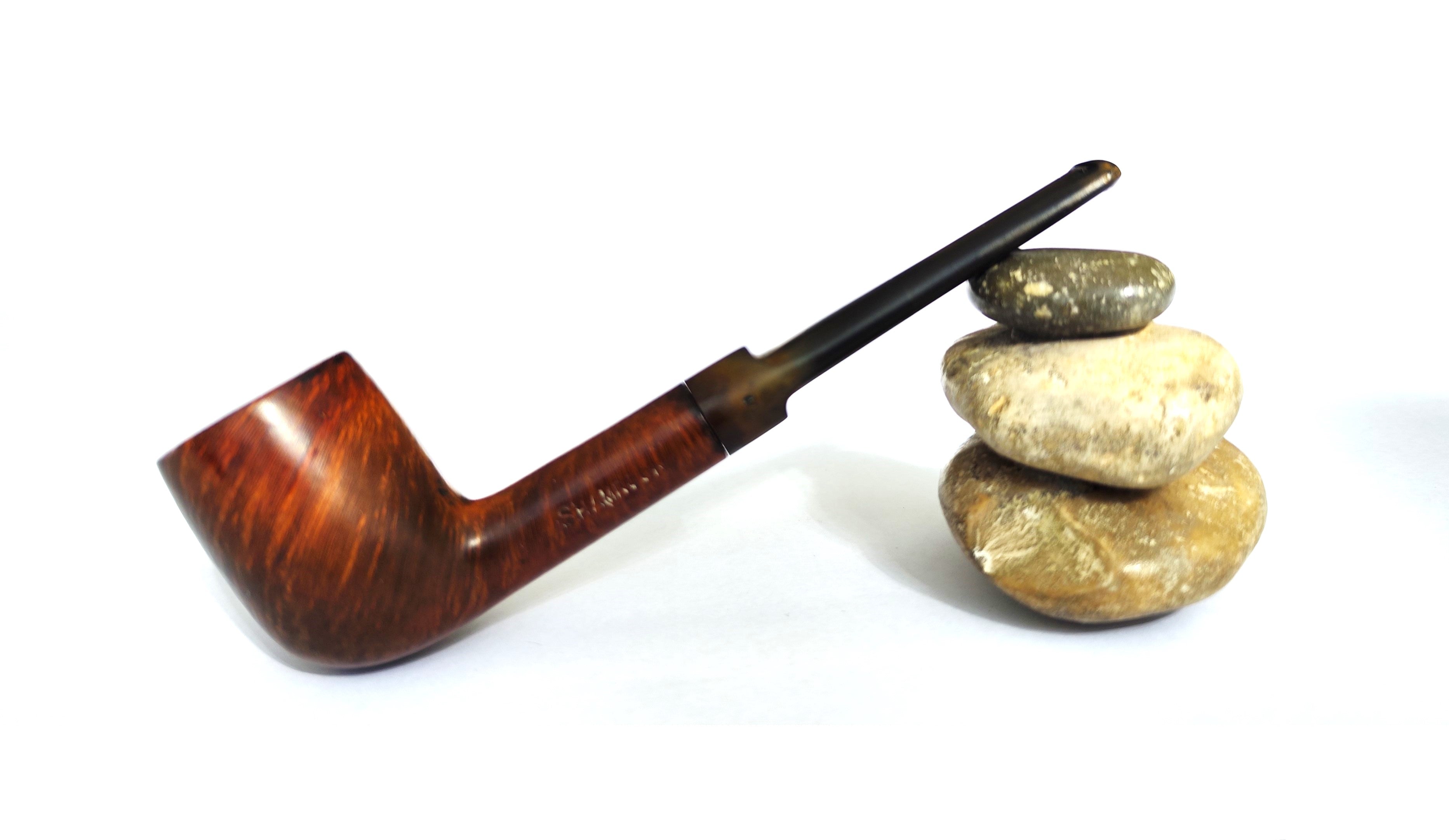 Vintage Peterson’s Shamrock (24S) – Saddle Billiard Estate Pipe