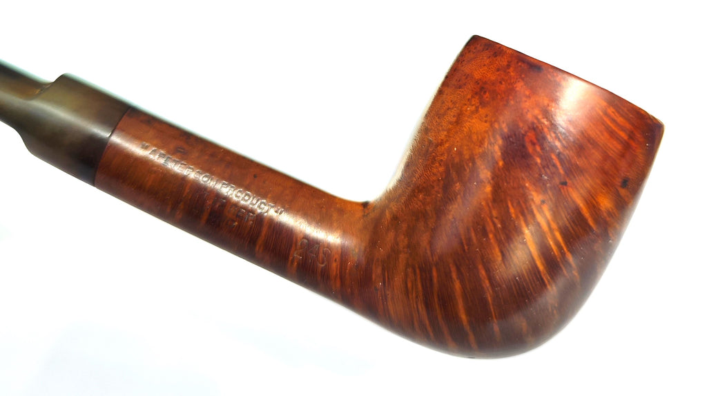 Vintage Peterson’s Shamrock (24S) – Saddle Billiard Estate Pipe