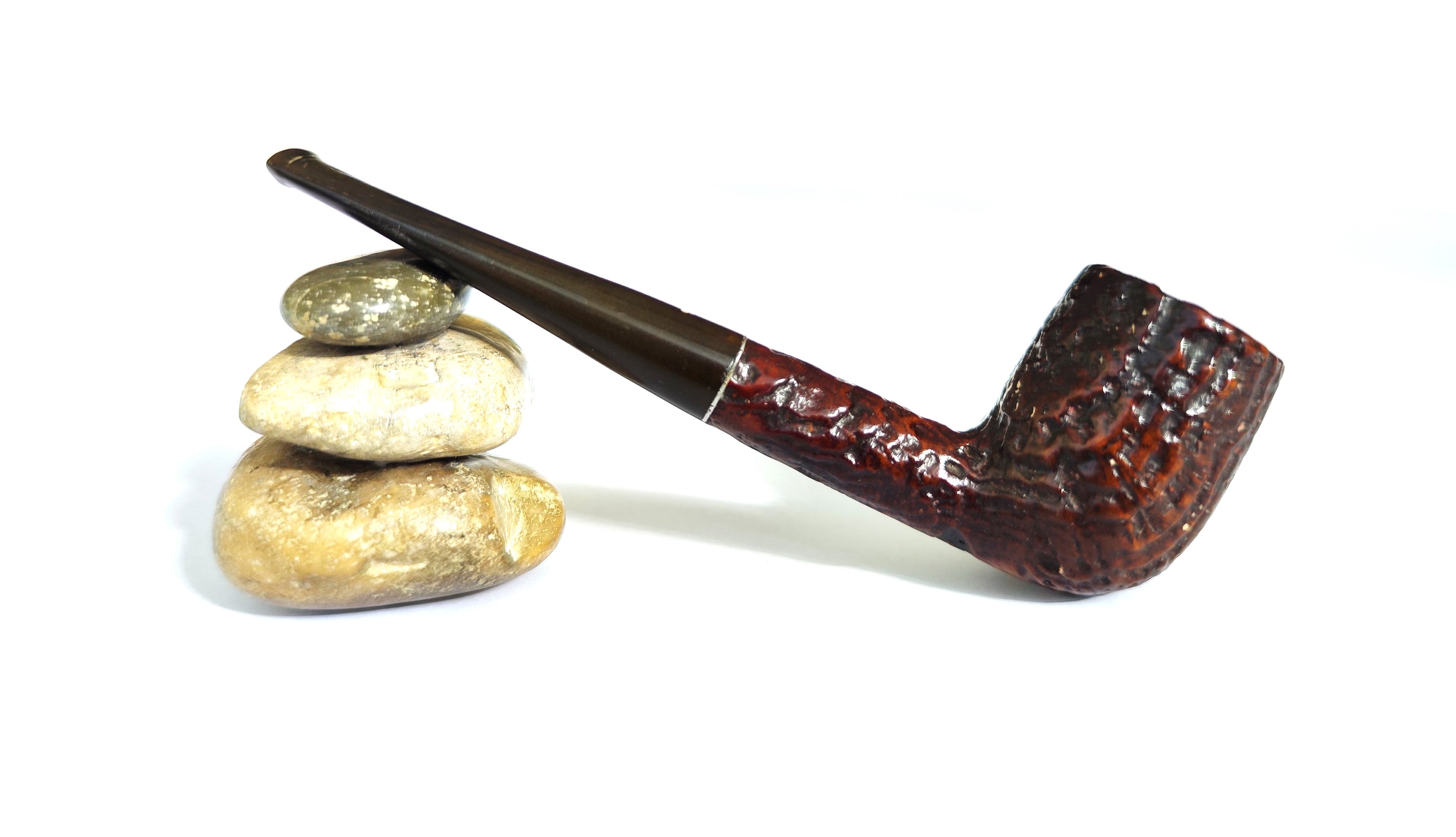 Kaywoodie Thorn (7407) – Rare 1930s Sandblast Billiard Estate Pipe