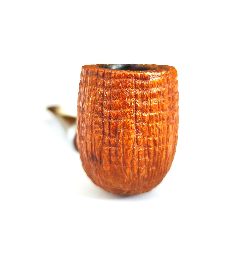 Unbranded Italian Estate Pipe – Delicate Rusticated Billiard