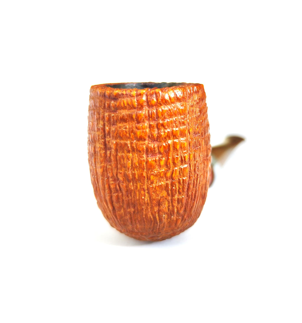 Unbranded Italian Estate Pipe – Delicate Rusticated Billiard