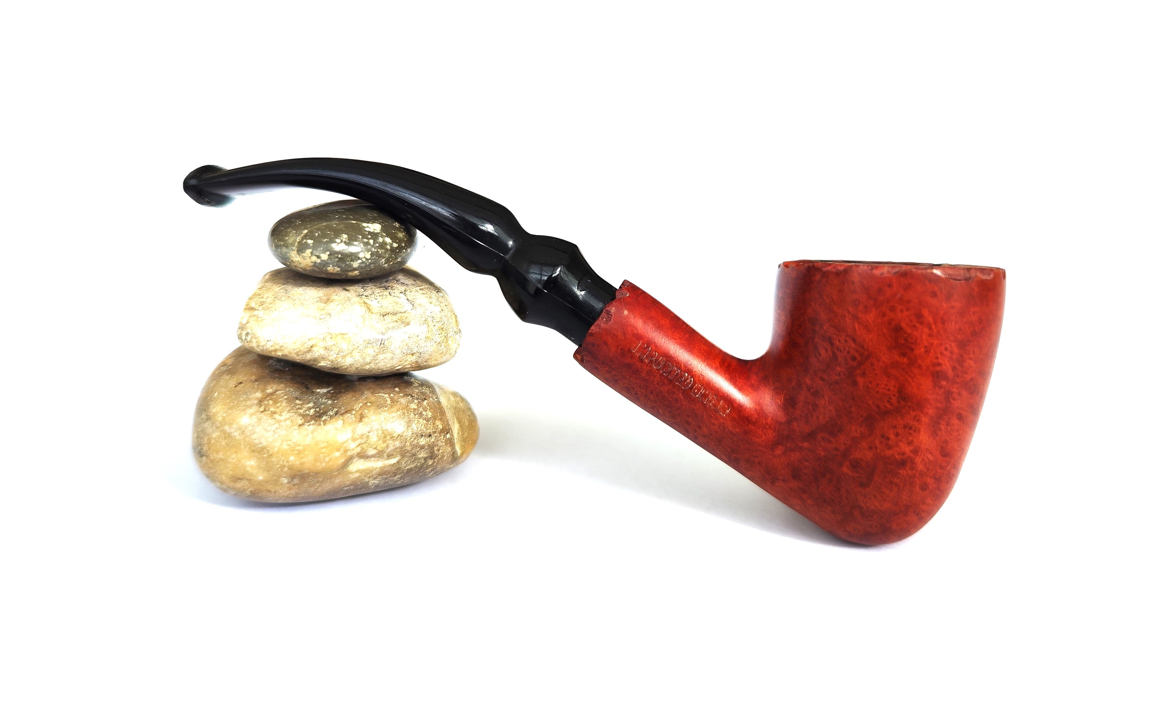 Vintage Imported Briar | Freehand Bent Dublin Estate Pipe
