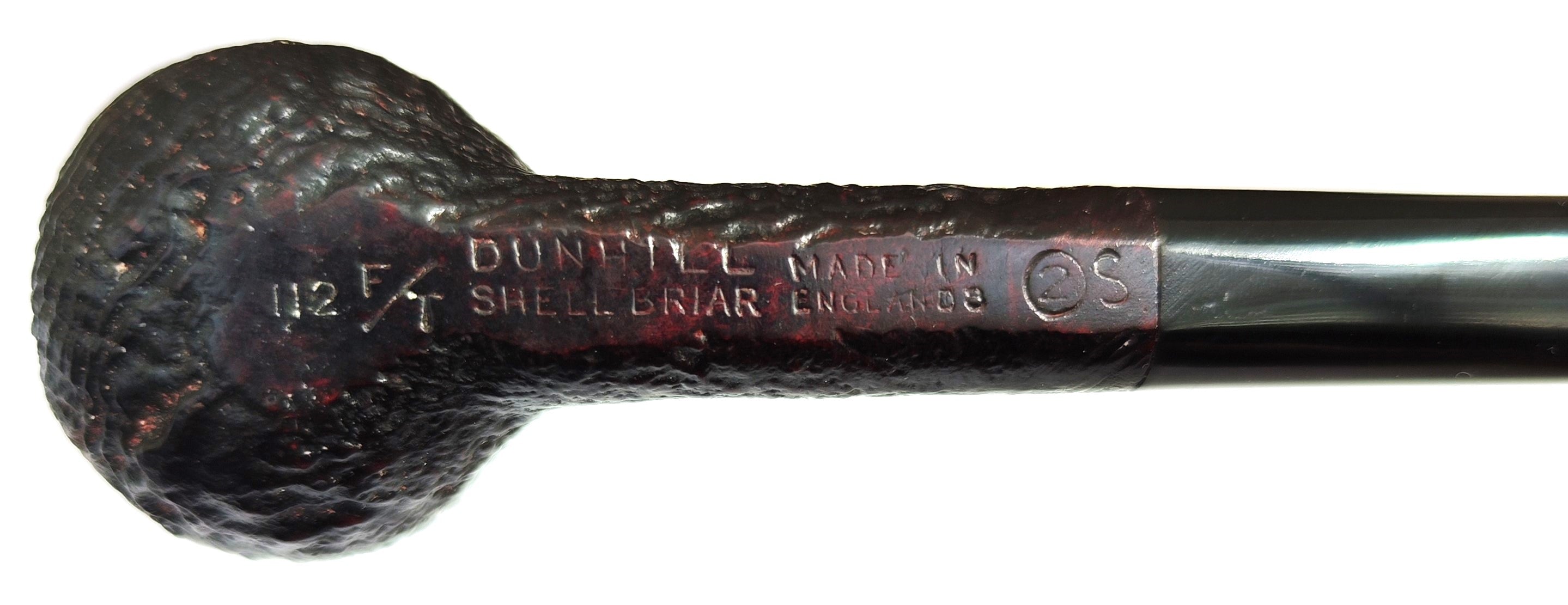 Dunhill Shell Briar (1968) - Group 2 Apple (112 F/T) Estate Pipe