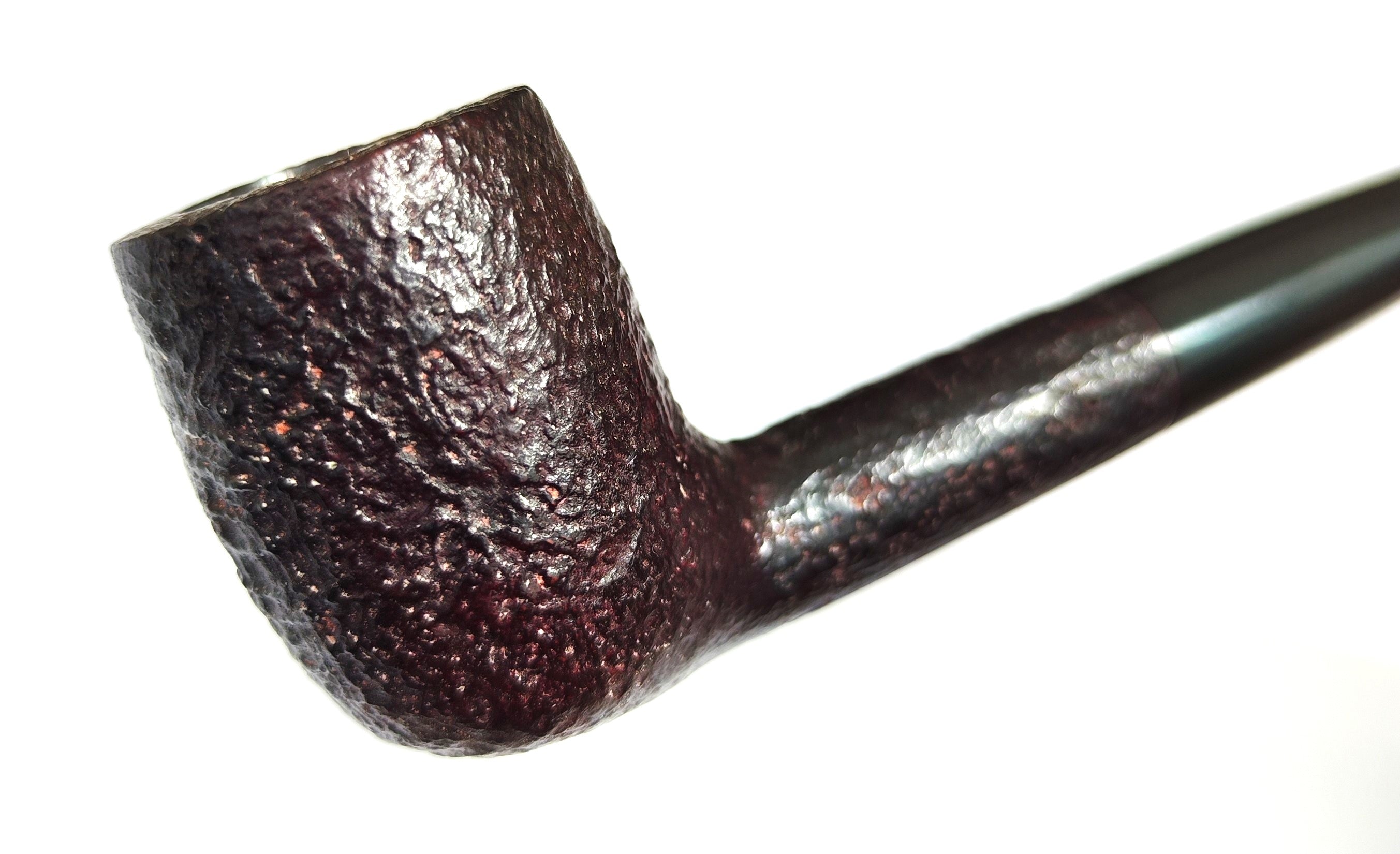 Captain Black BX18 – Sandblast Billiard (Made in England by Orlik) Estate Pipe