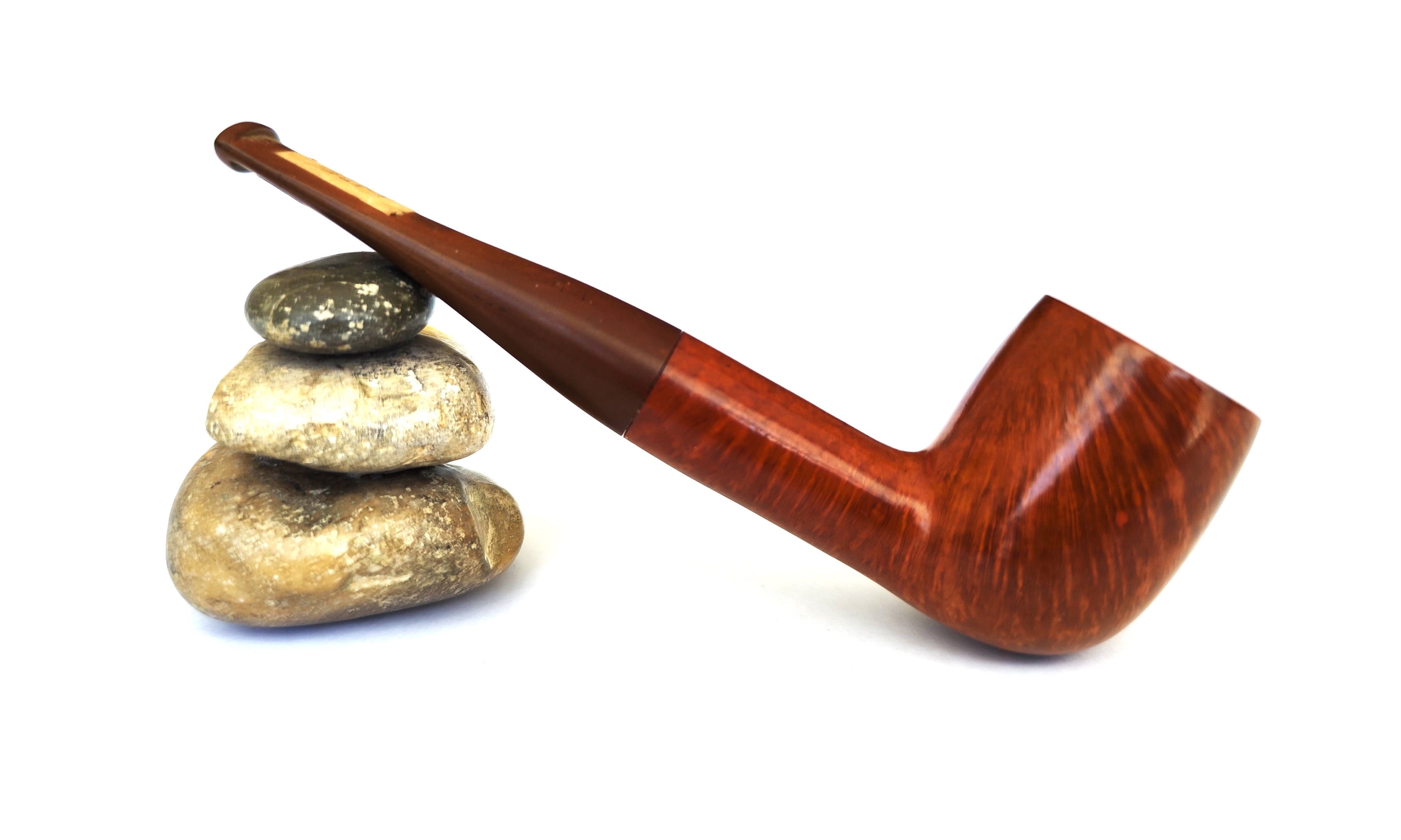 Unsmoked Vintage Chap Billiard Estate Pipe
