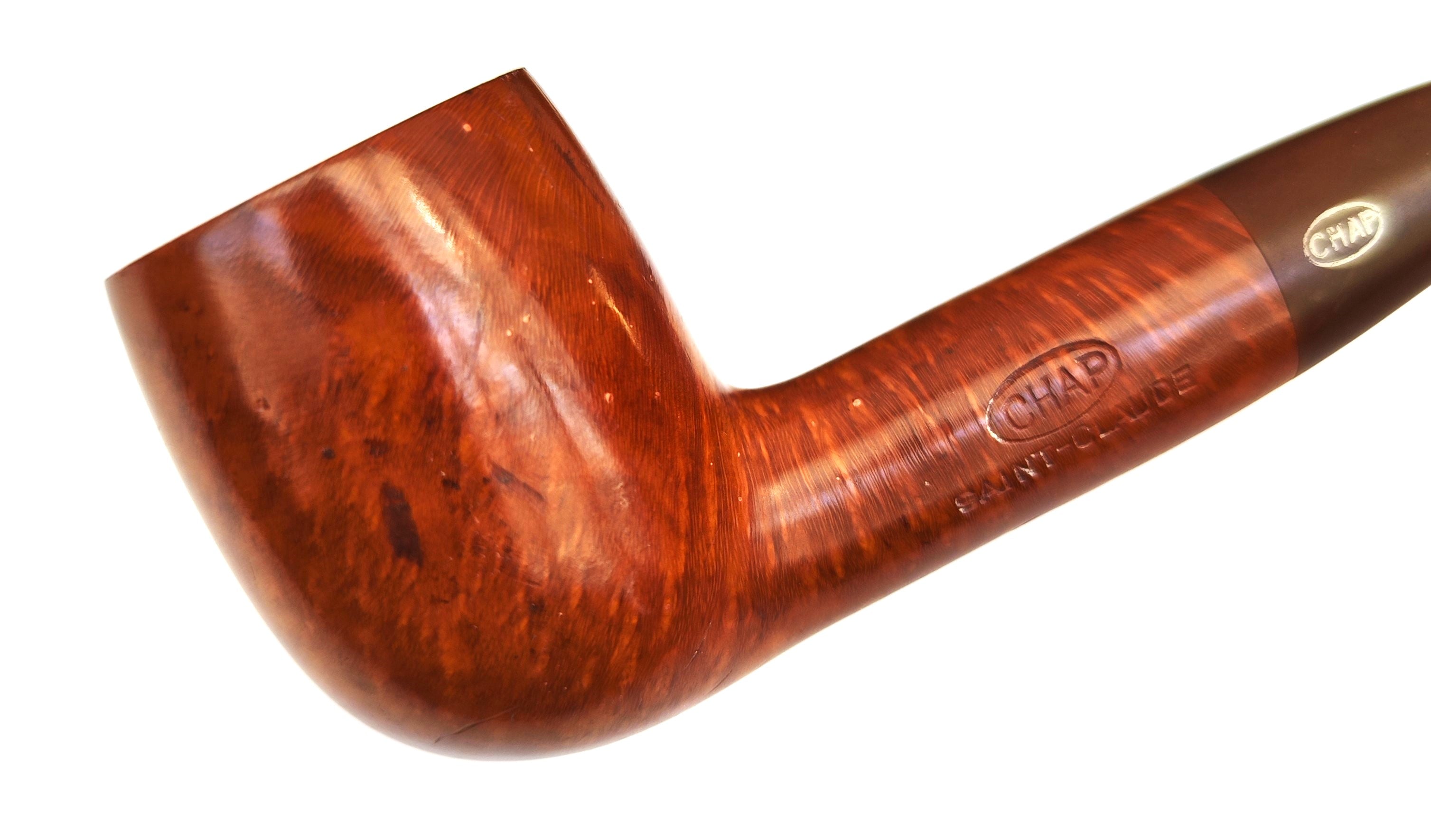 Unsmoked Vintage Chap Billiard Estate Pipe
