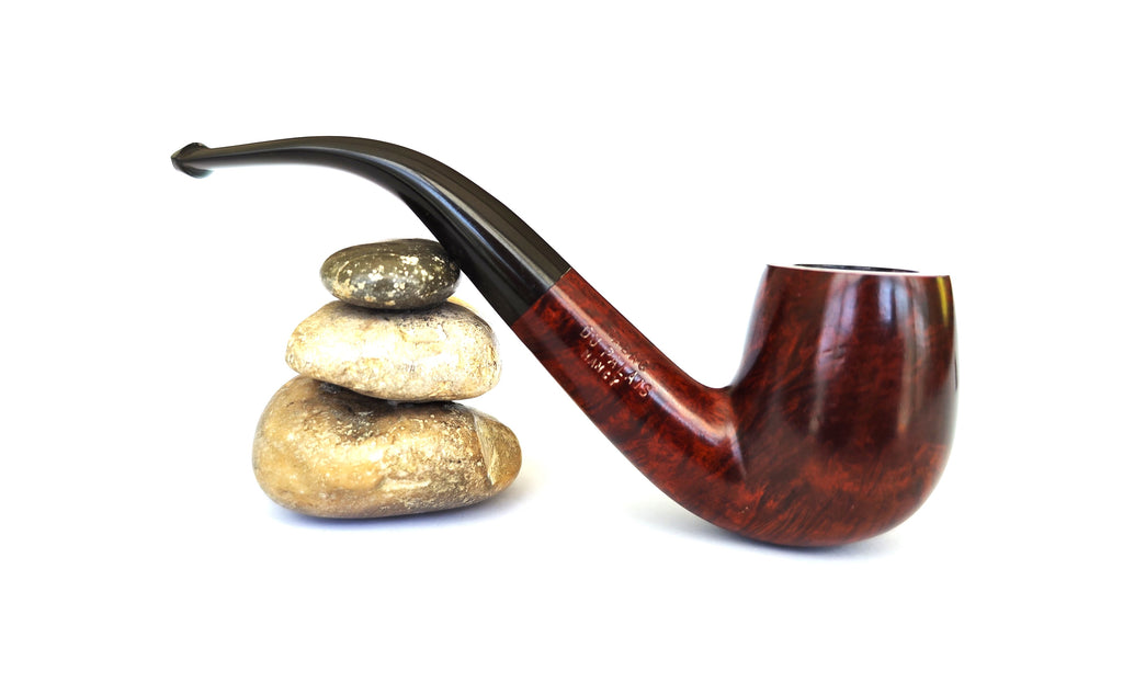 Chacom Club (43) Made for "Tabac du Palais" Nancy Bent Billiard Estate Pipe