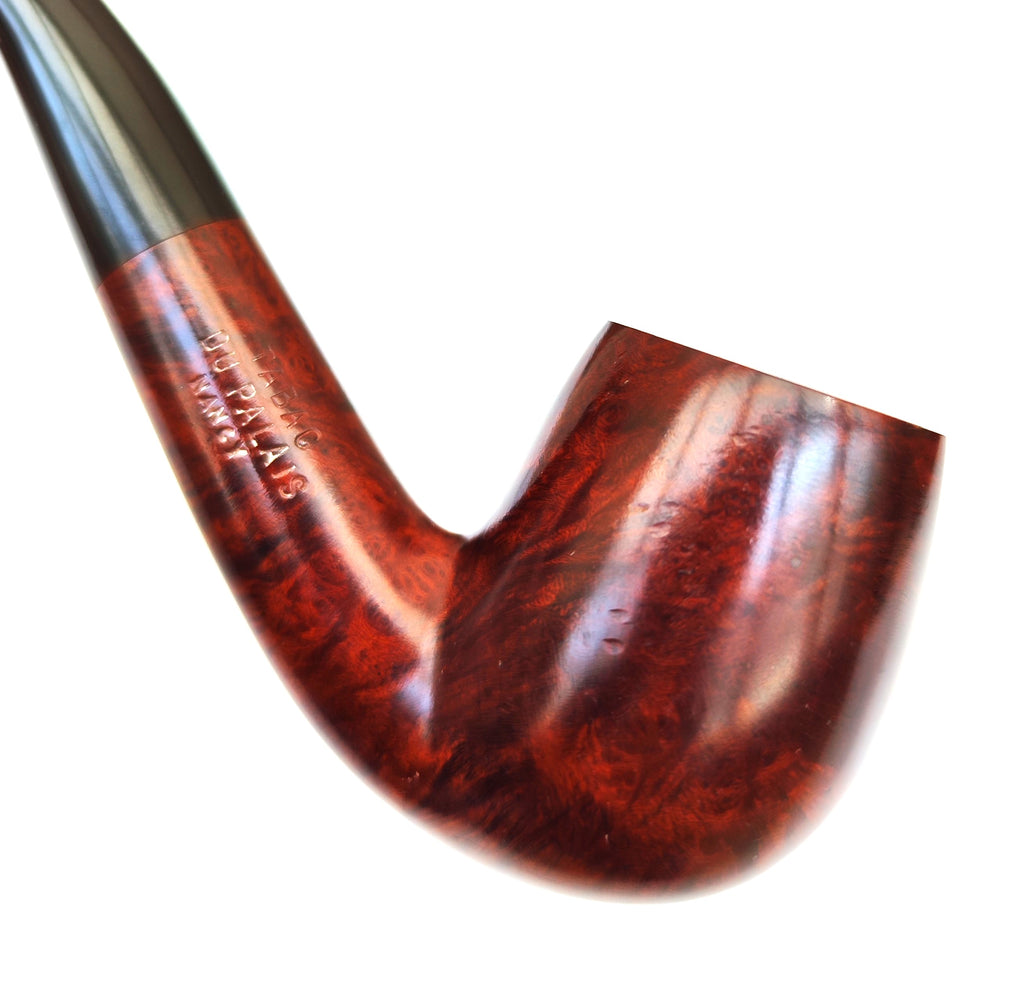 Chacom Club (43) Made for "Tabac du Palais" Nancy Bent Billiard Estate Pipe