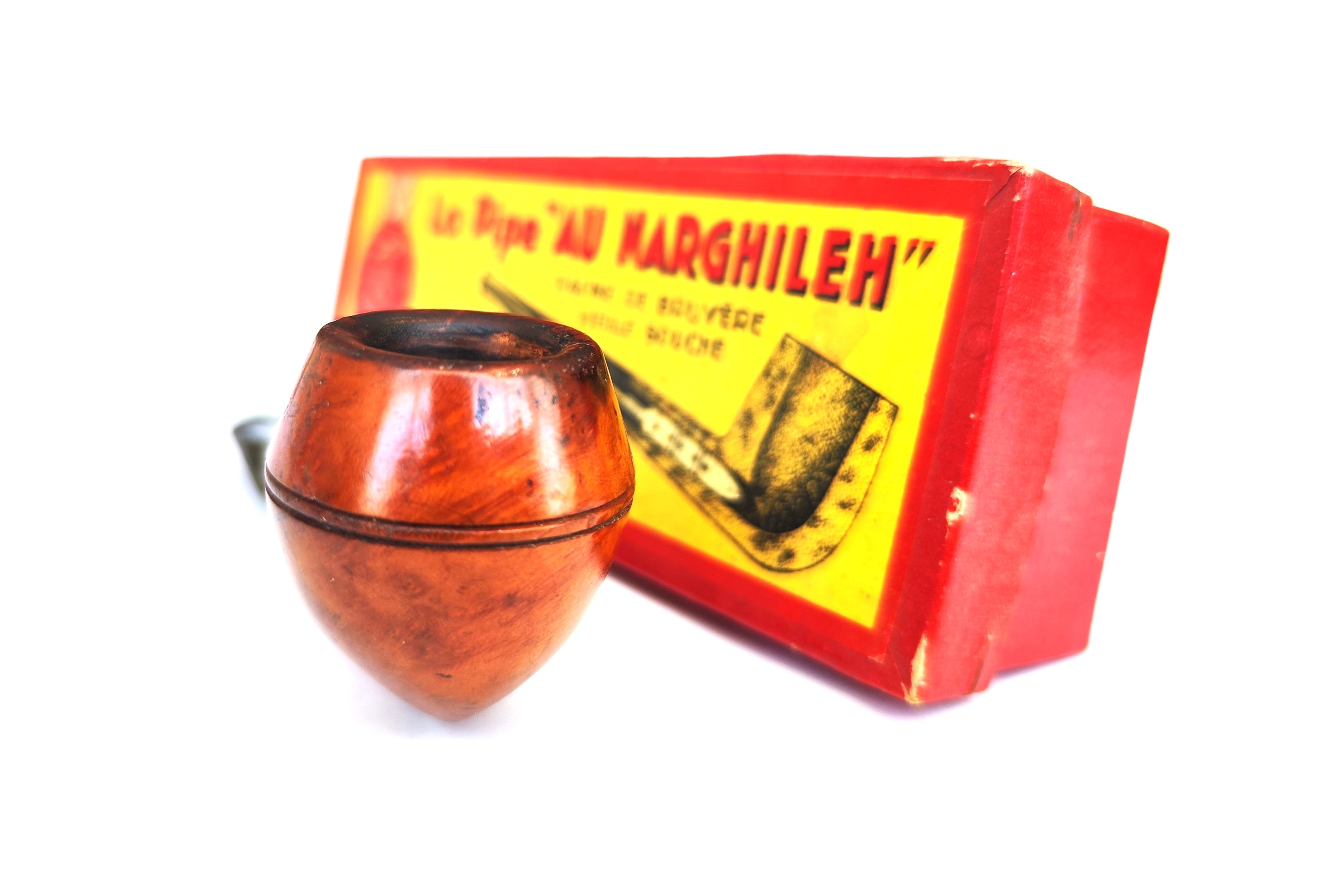Au Narghileh "Altesse Spéciale" – Vintage French Straight Bulldog Estate Pipe