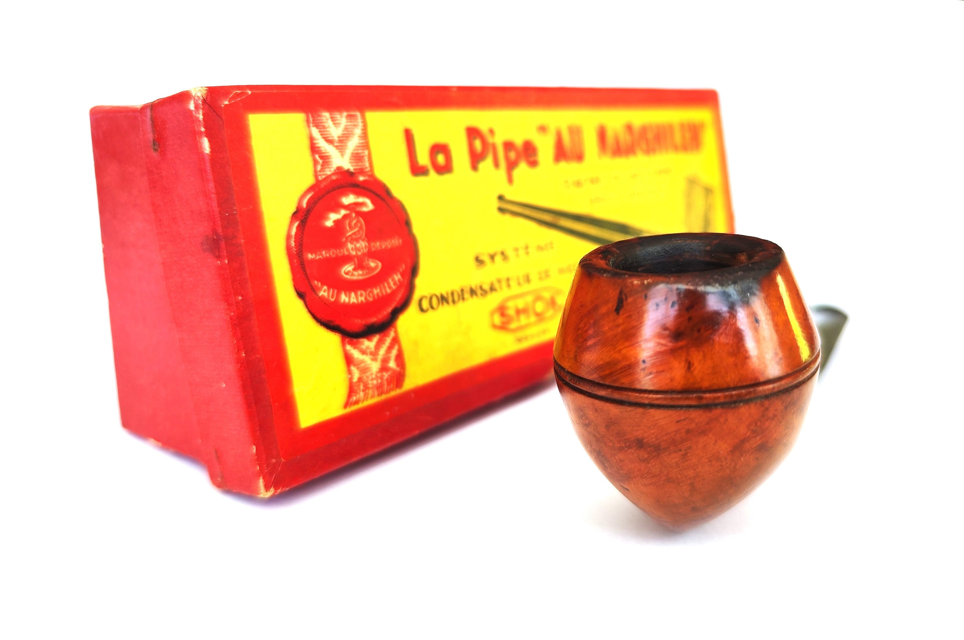 Au Narghileh "Altesse Spéciale" – Vintage French Straight Bulldog Estate Pipe
