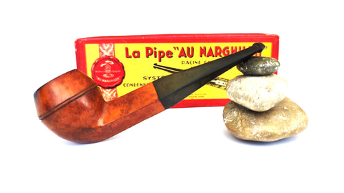 Au Narghileh "Altesse Spéciale" – Vintage French Straight Bulldog Estate Pipe