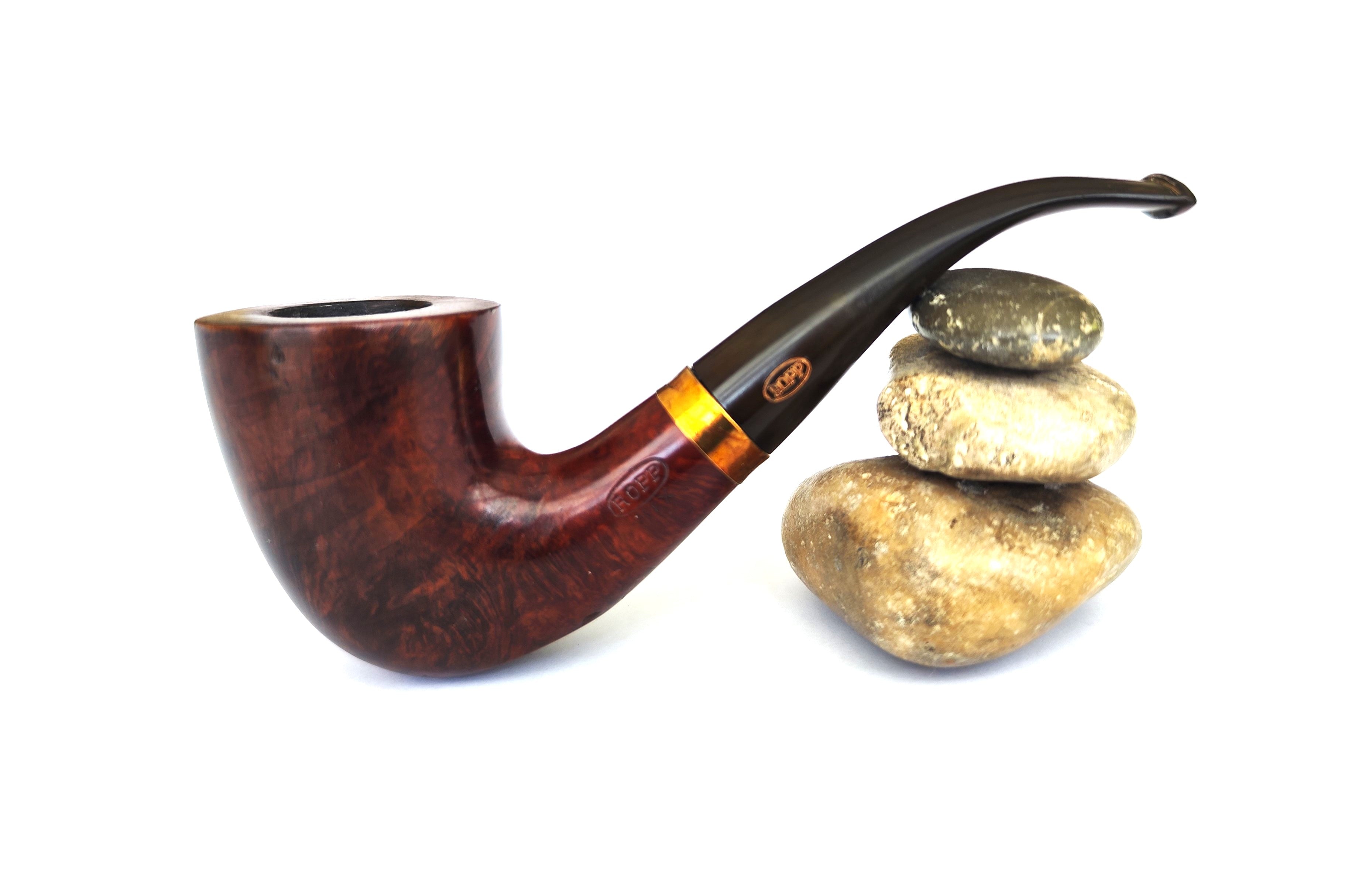 Vintage Ropp Six (G12) | Bent Dublin Sitter Estate Pipe