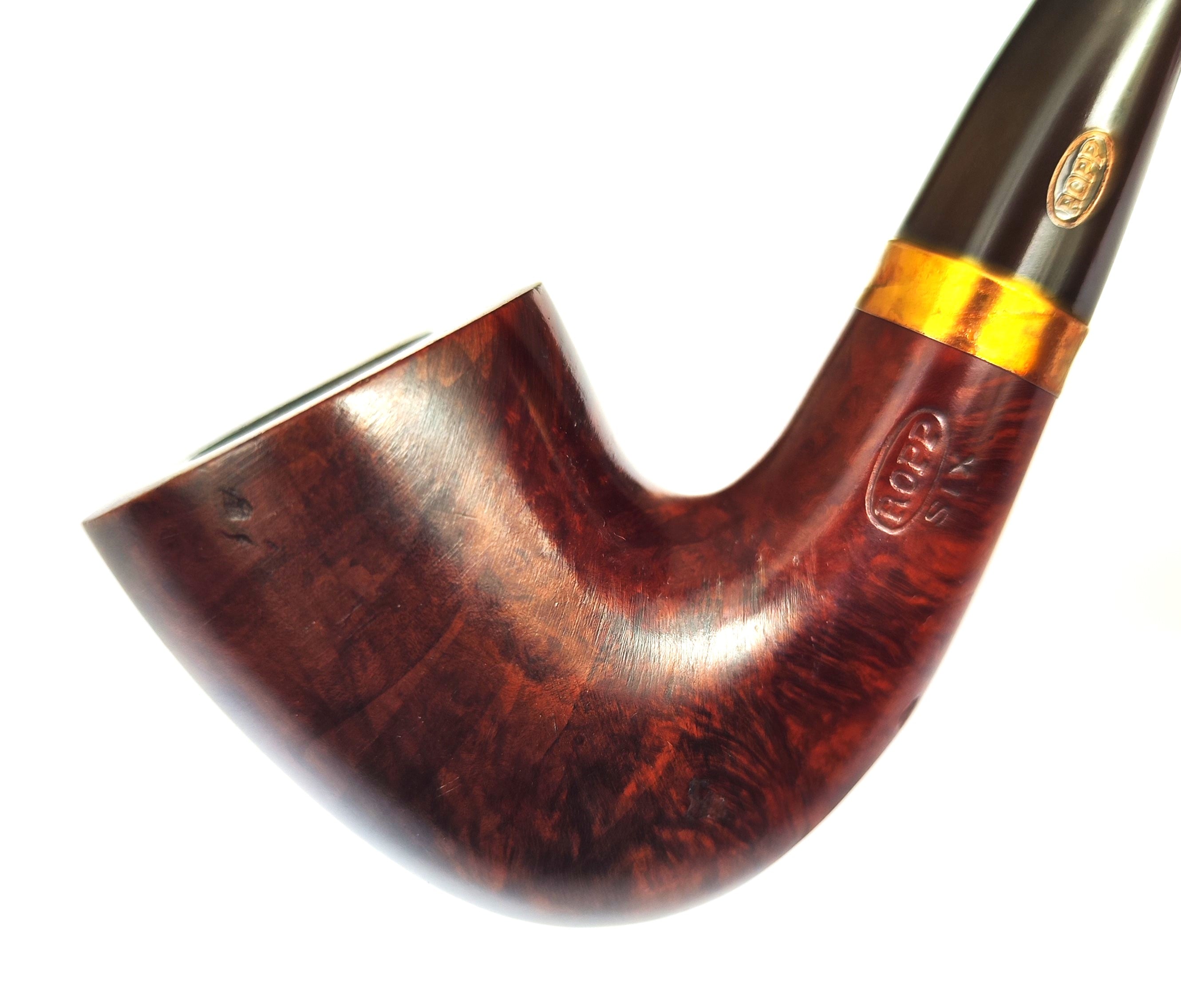 Vintage Ropp Six (G12) | Bent Dublin Sitter Estate Pipe