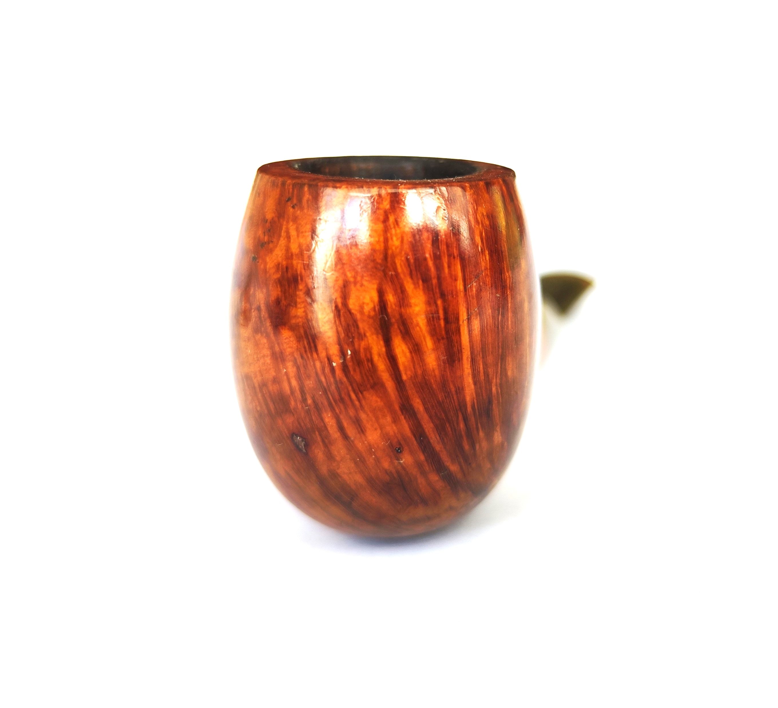 Irvin’s London Made (9448) | Rare 360° Flame Grain Saddle Egg Estate Pipe