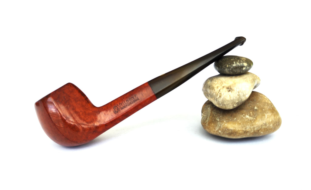 Early KBB Yello-Bole Honey Cured Briar (2803) Rare 1930s Triangular Shank Apple Sitter Estate Pipe