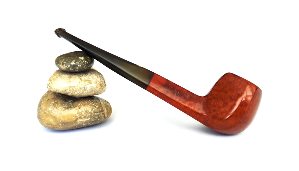 Early KBB Yello-Bole Honey Cured Briar (2803) Rare 1930s Triangular Shank Apple Sitter Estate Pipe