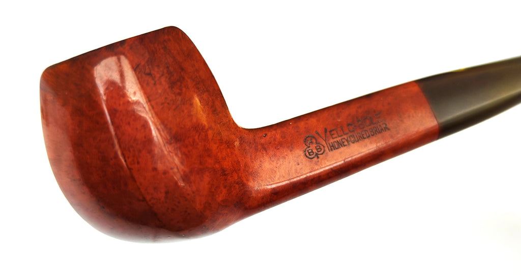 Early KBB Yello-Bole Honey Cured Briar (2803) Rare 1930s Triangular Shank Apple Sitter Estate Pipe