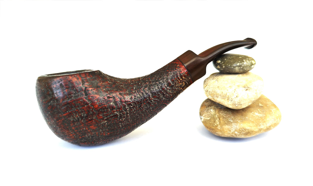 Smokers' Haven "Shil-le-lagh" Giant Sandblast Scoop Estate Pipe