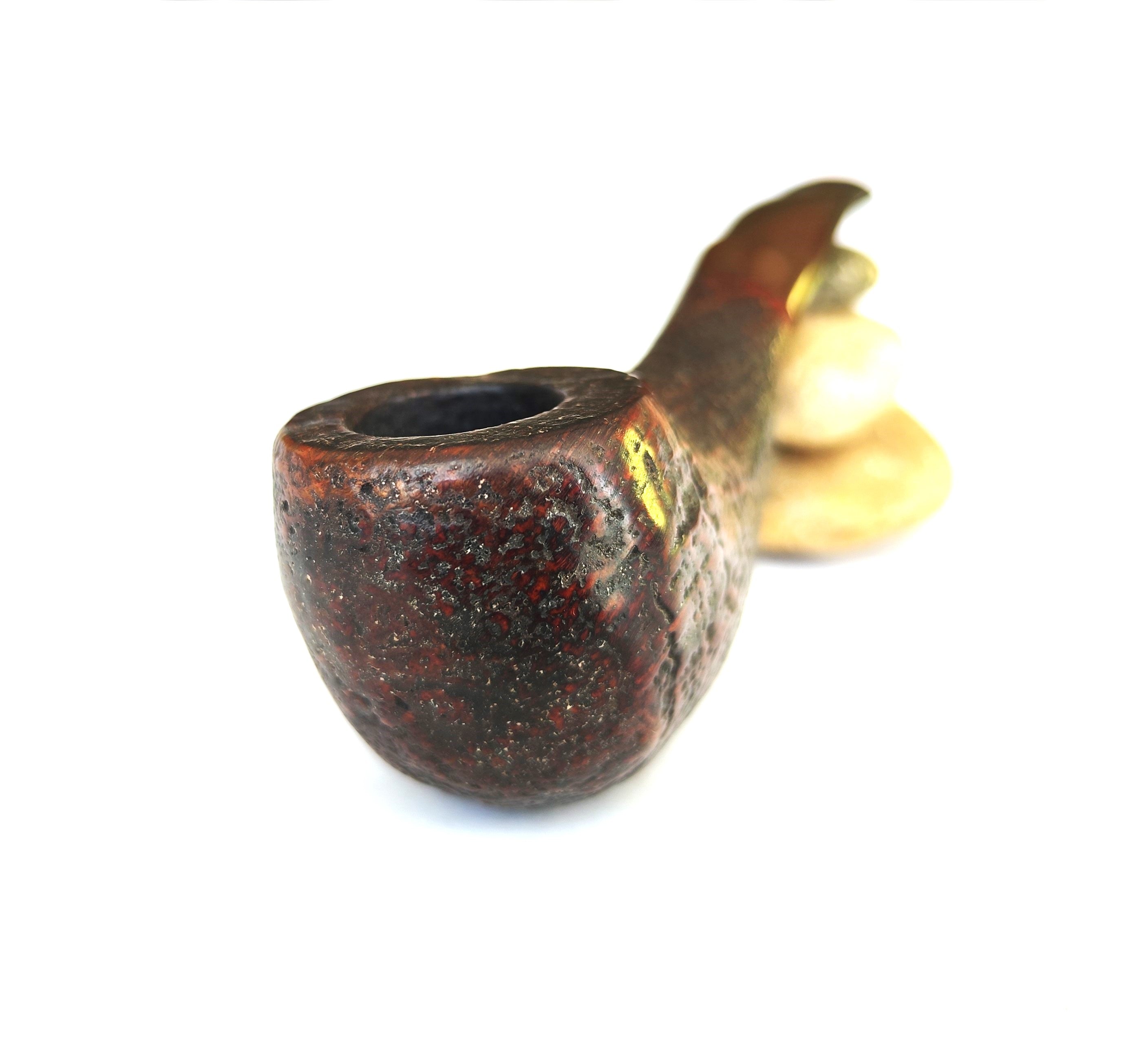 Smokers' Haven "Shil-le-lagh" Giant Sandblast Scoop Estate Pipe