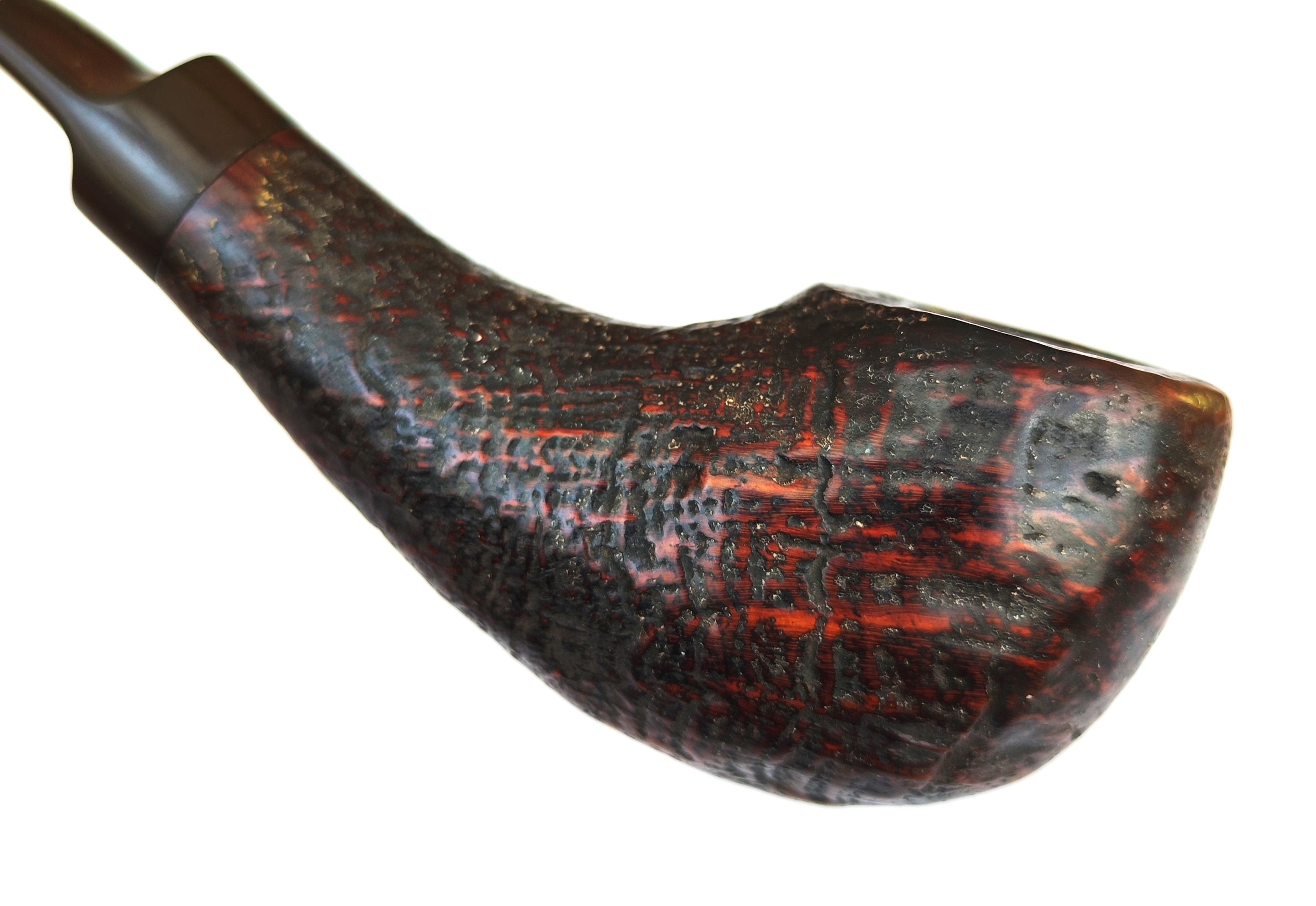Smokers' Haven "Shil-le-lagh" Giant Sandblast Scoop Estate Pipe