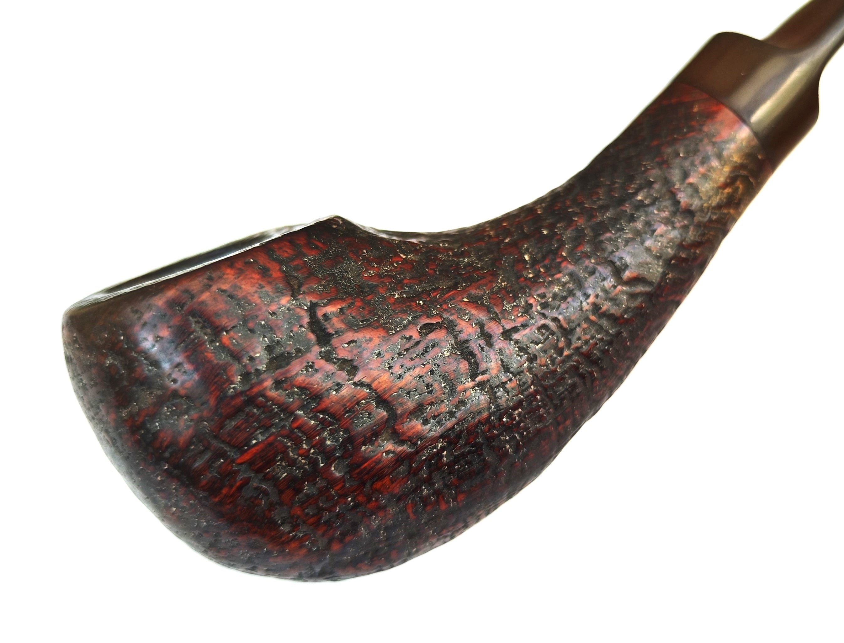 Smokers' Haven "Shil-le-lagh" Giant Sandblast Scoop Estate Pipe