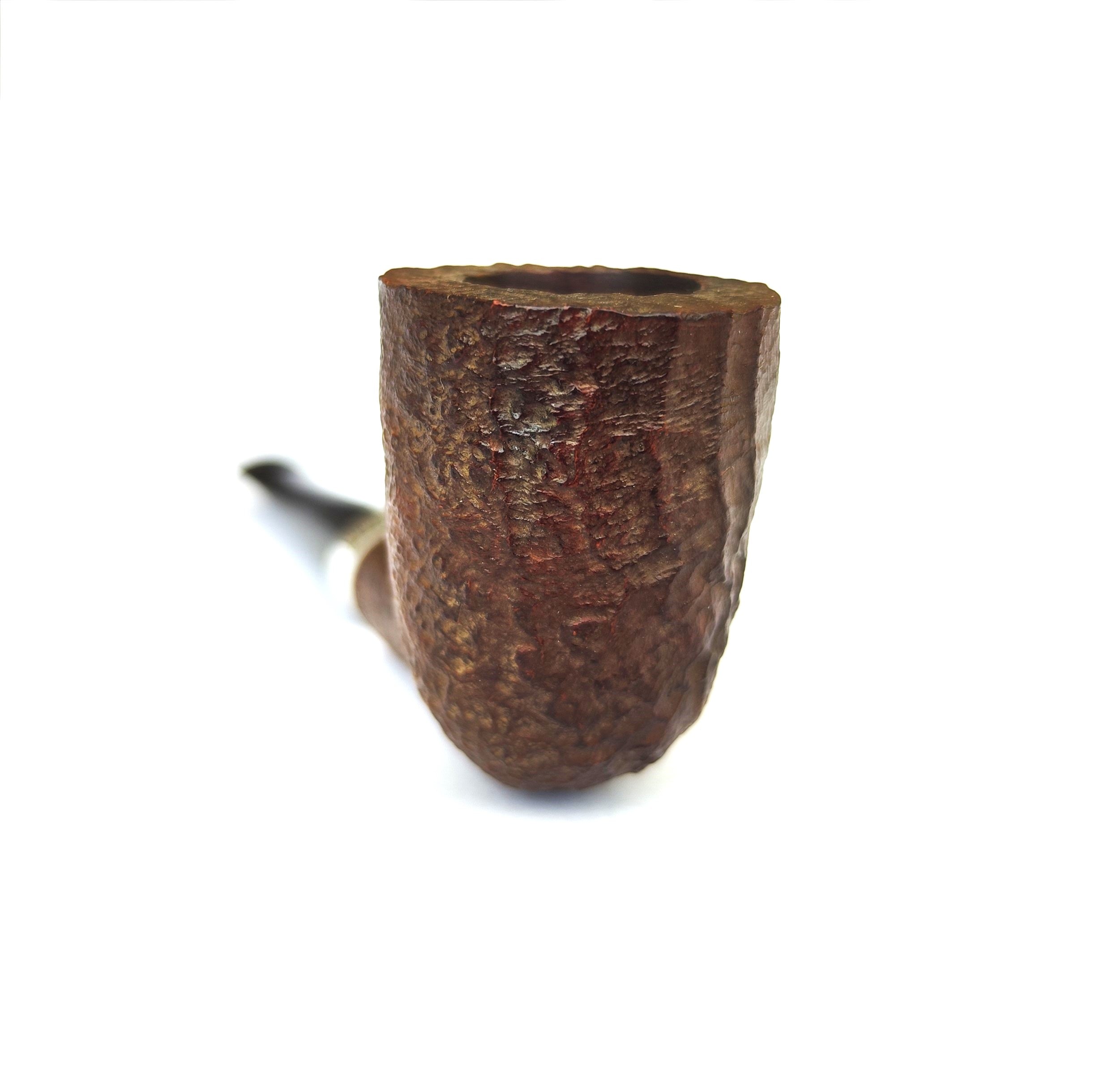 Unsmoked Chacom Roissy (33) Sandblast Dublin Estate Pipe – Sterling Silver Band