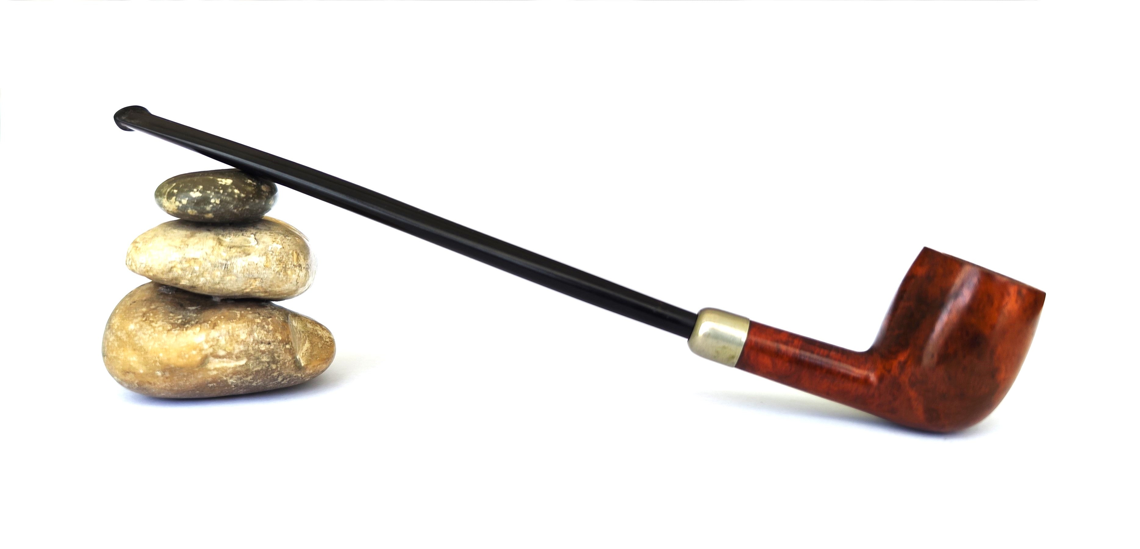 John Extra Briar – Army Mount Churchwarden Estate Pipe