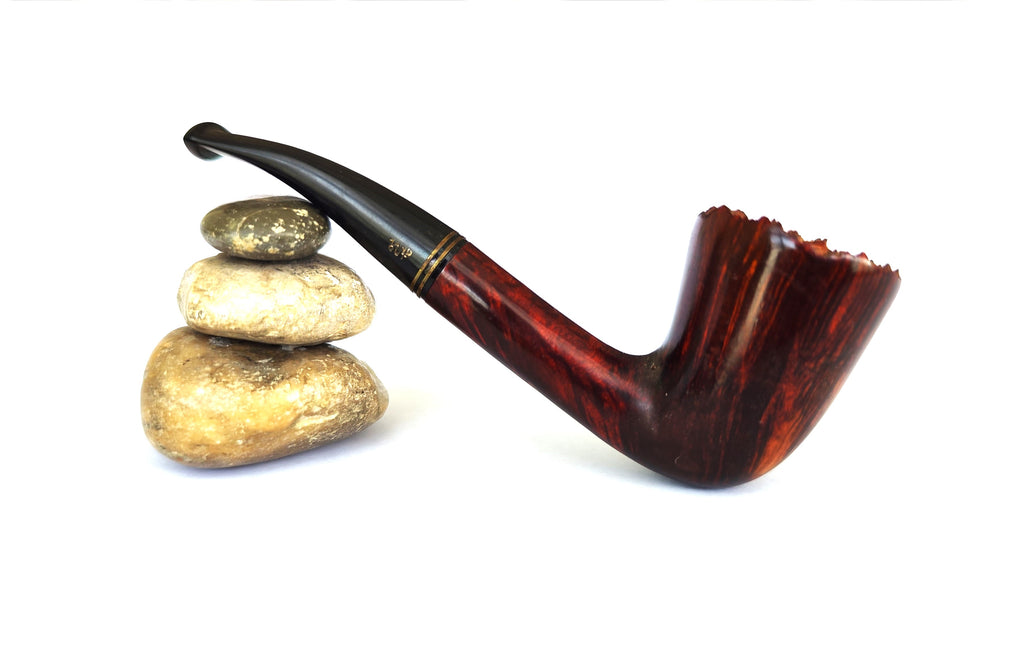 Chacom Grand Cru (4) Freehand Bent Dublin Estate pipe - Designed by Pierre Morel